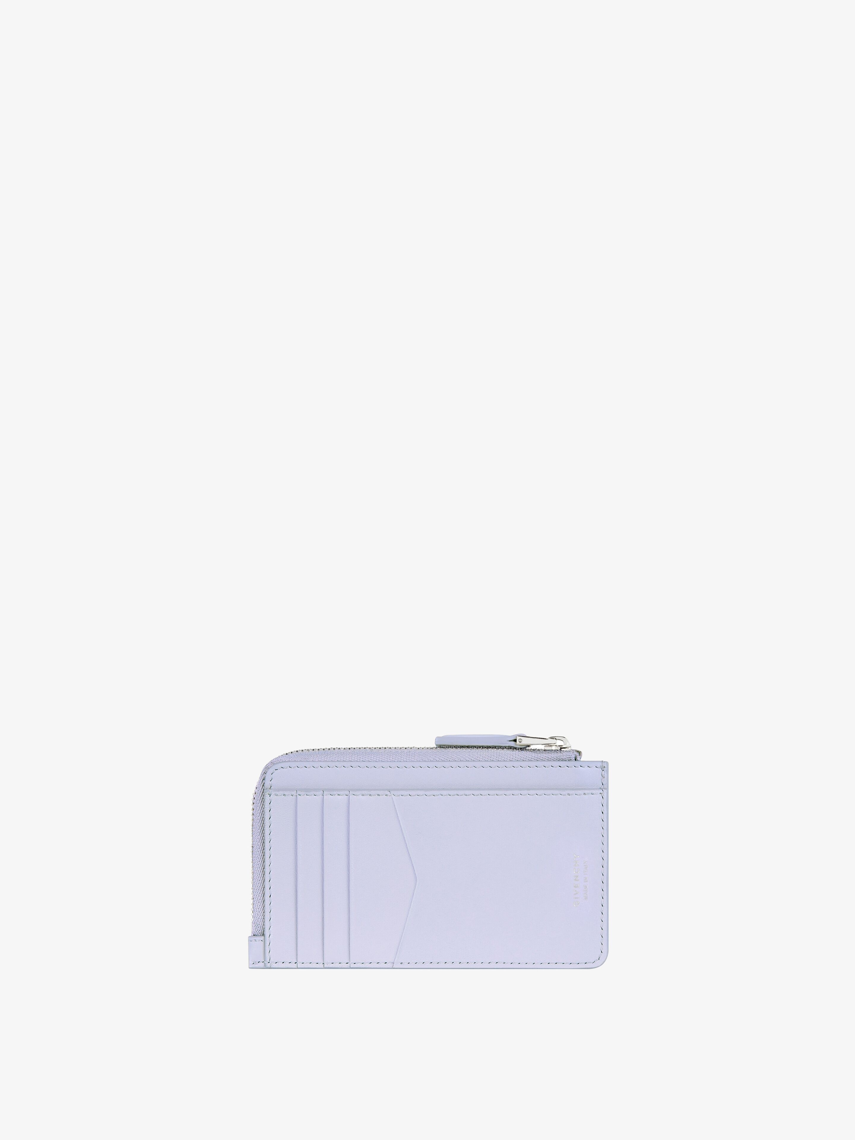GIV CUT ZIPPED CARDHOLDER IN 4G LEATHER - 2