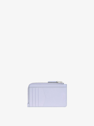 Givenchy GIV CUT ZIPPED CARDHOLDER IN 4G LEATHER outlook