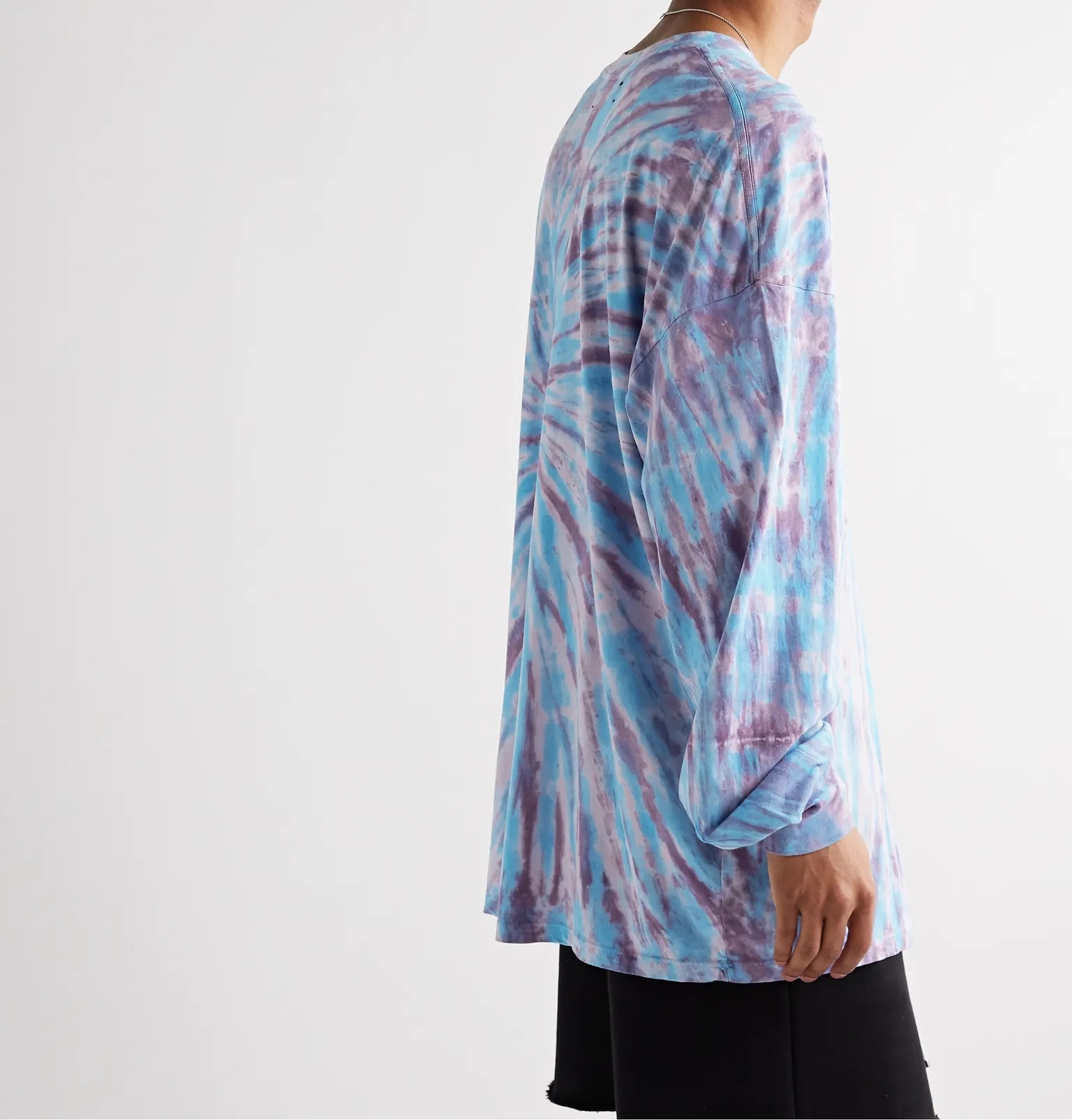 Tie-Dyed Cotton-Jersey T-Shirt - 4