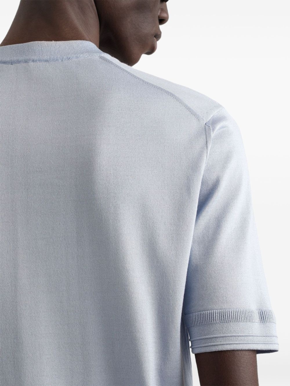 silk t-shirt - 5