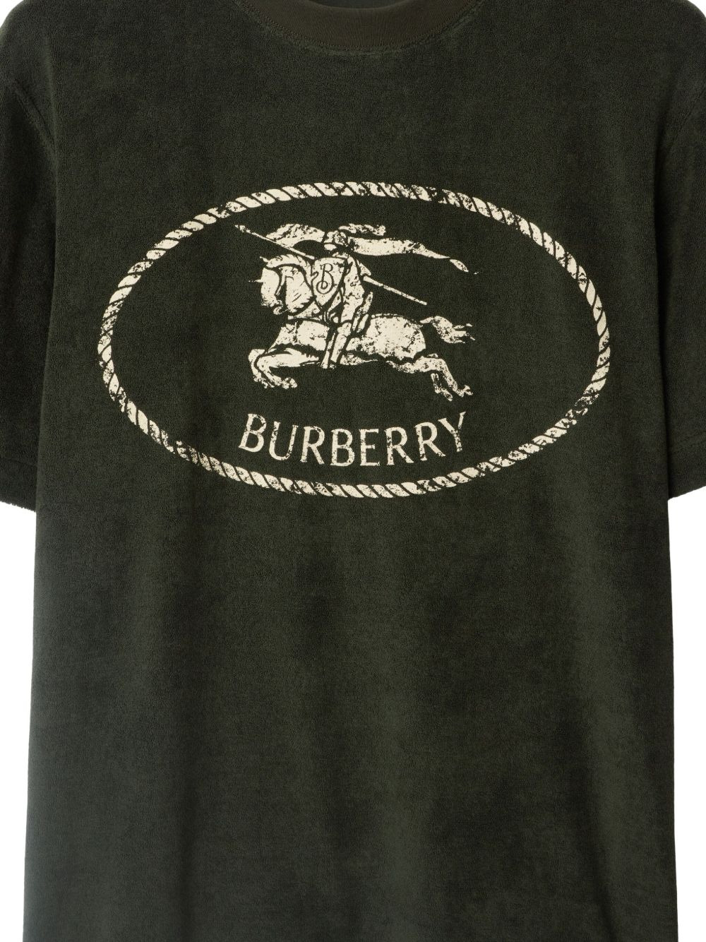 logo-print T-shirt - 5