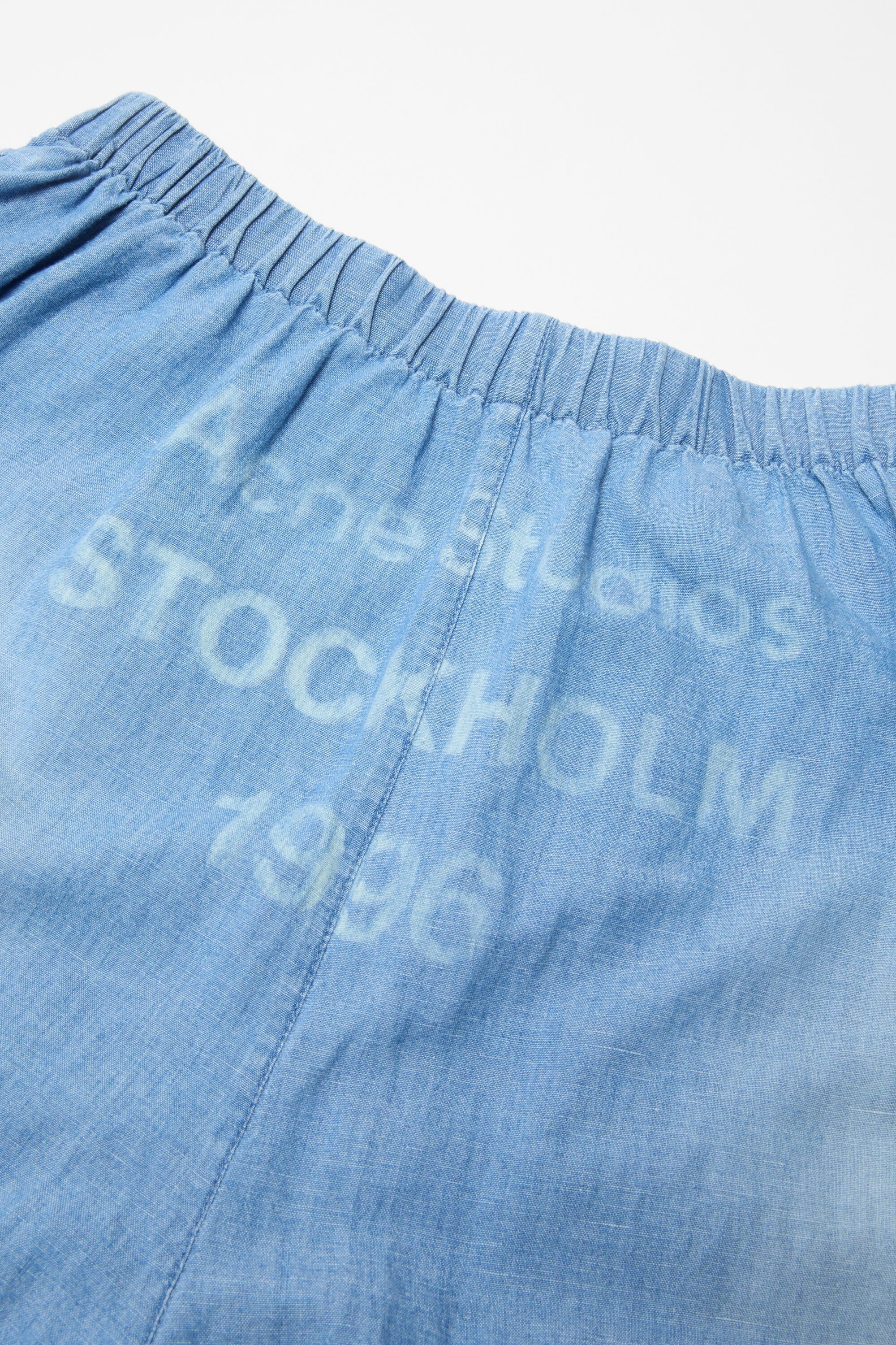 Shorts logo stamp - Mid blue - 6