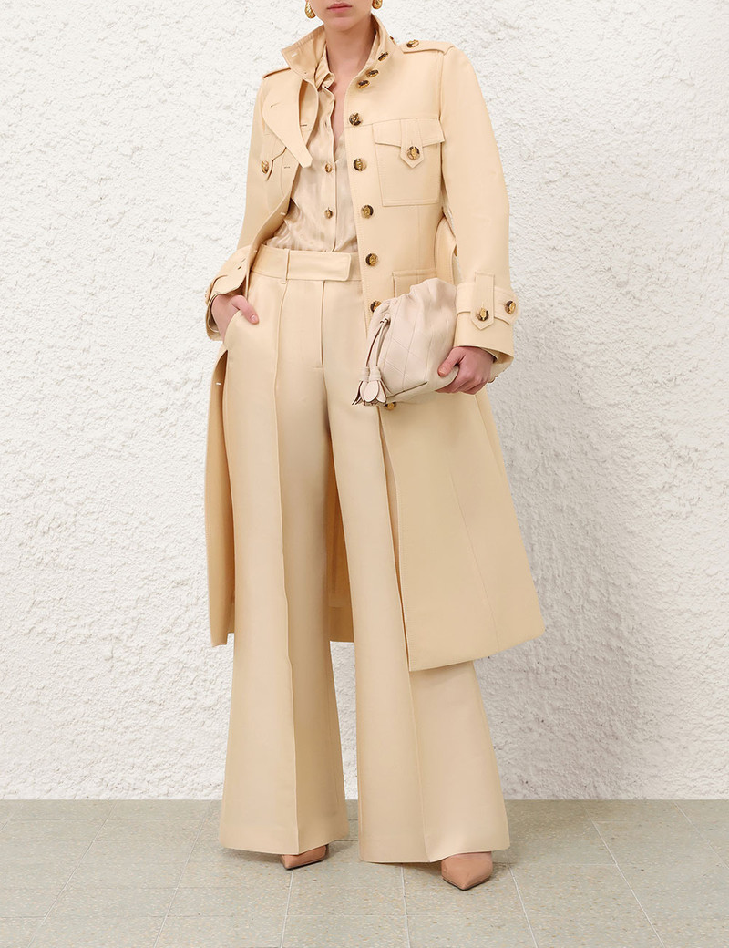 LUNA WOOL SILK COAT 7