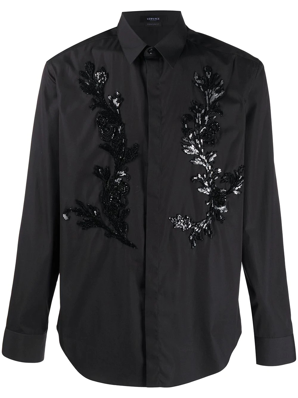 Barocco sequin-embroidered shirt - 1