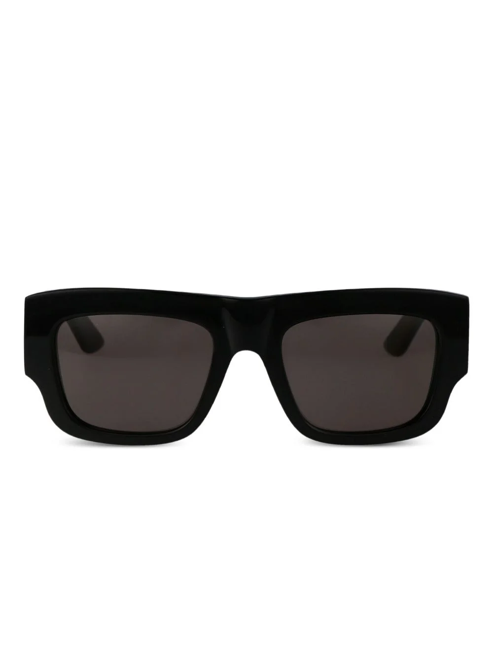 logo-print square-frame sunglasses - 1