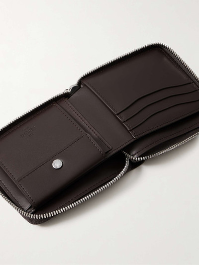 Berluti Itauba Scritto Venezia Leather Zip-Around Wallet outlook