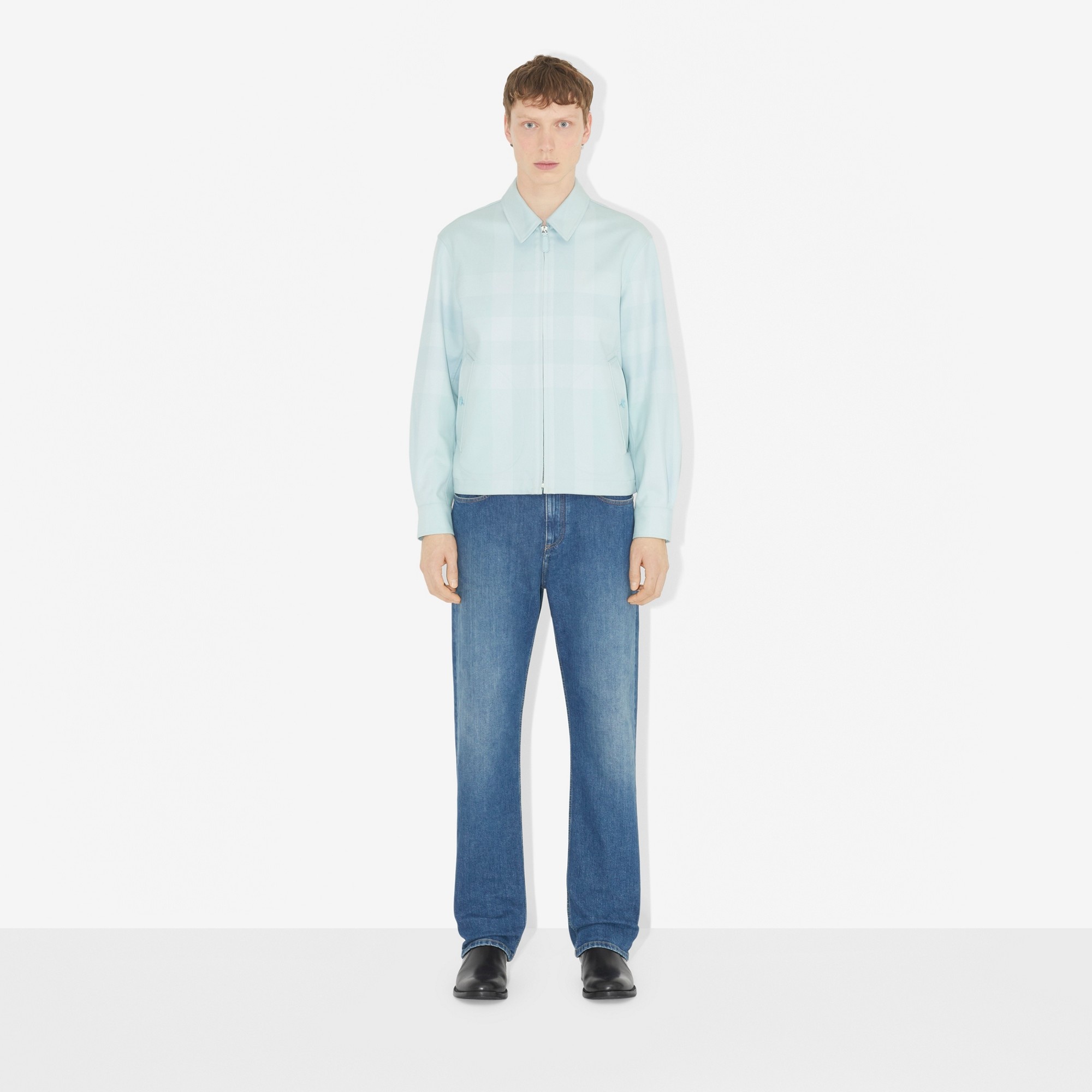 Reversible Check Cotton Harrington Jacket - 2