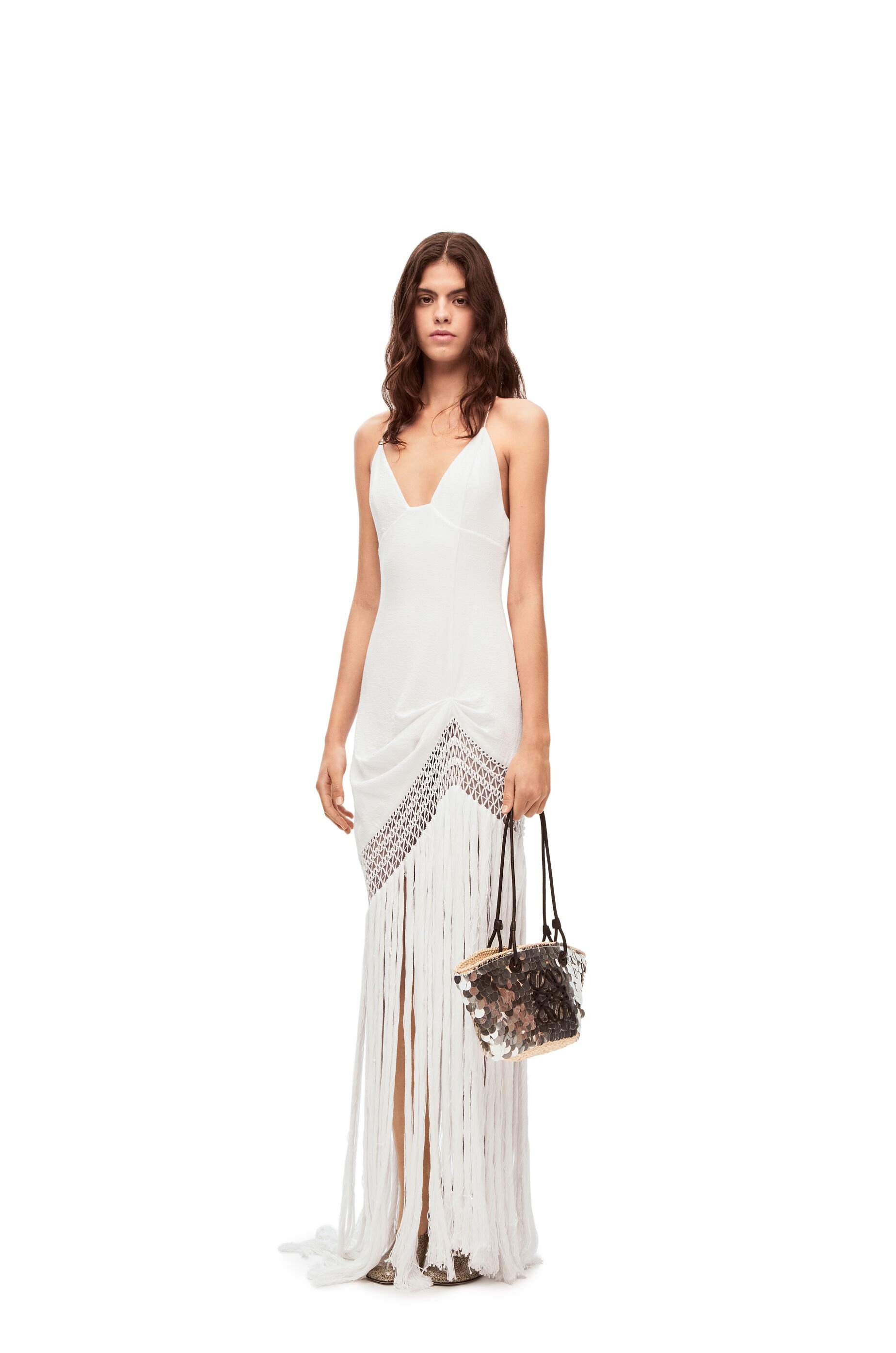 Fringe dress in cotton - 2