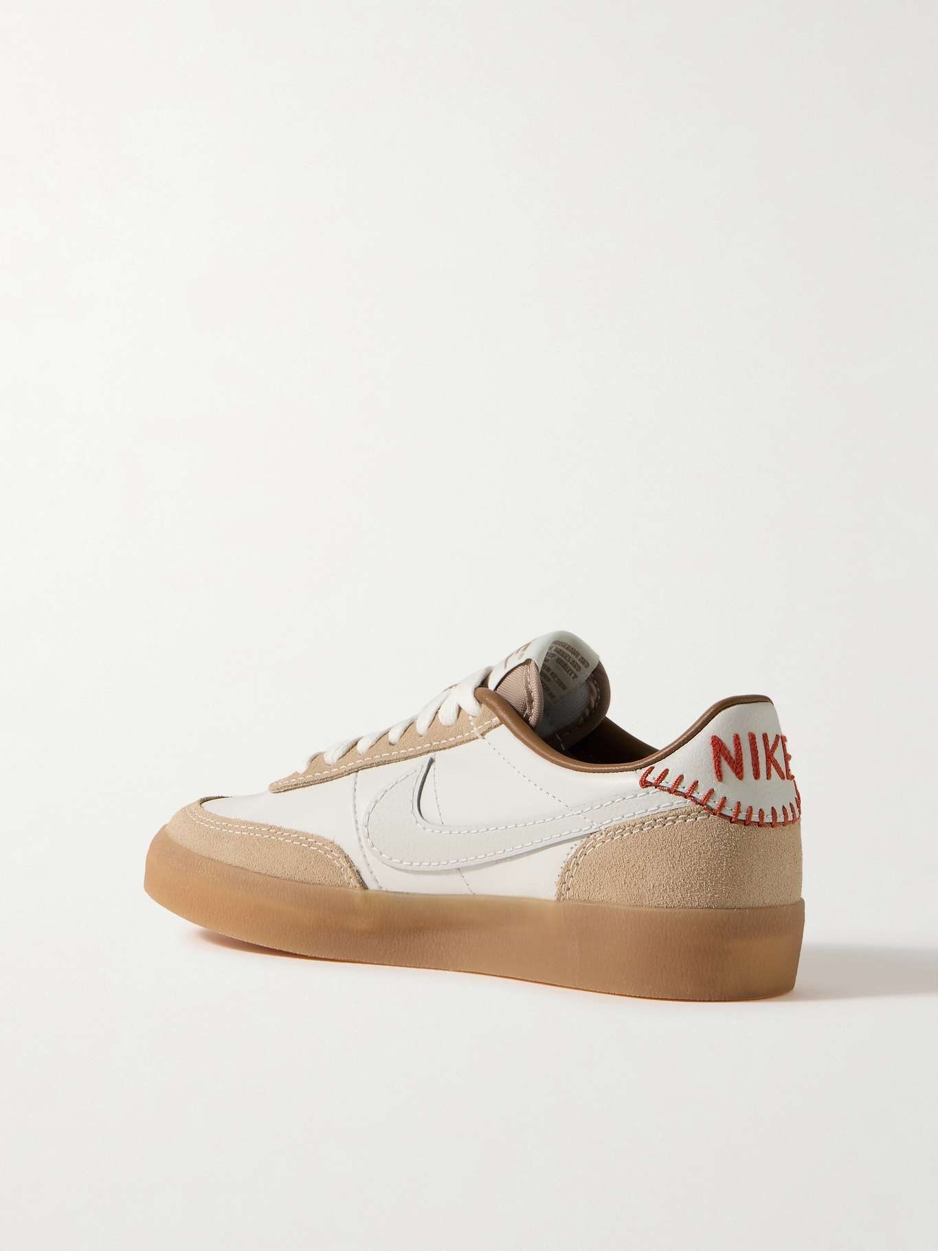 Killshot 2 suede-trimmed embroidered leather sneakers - 3