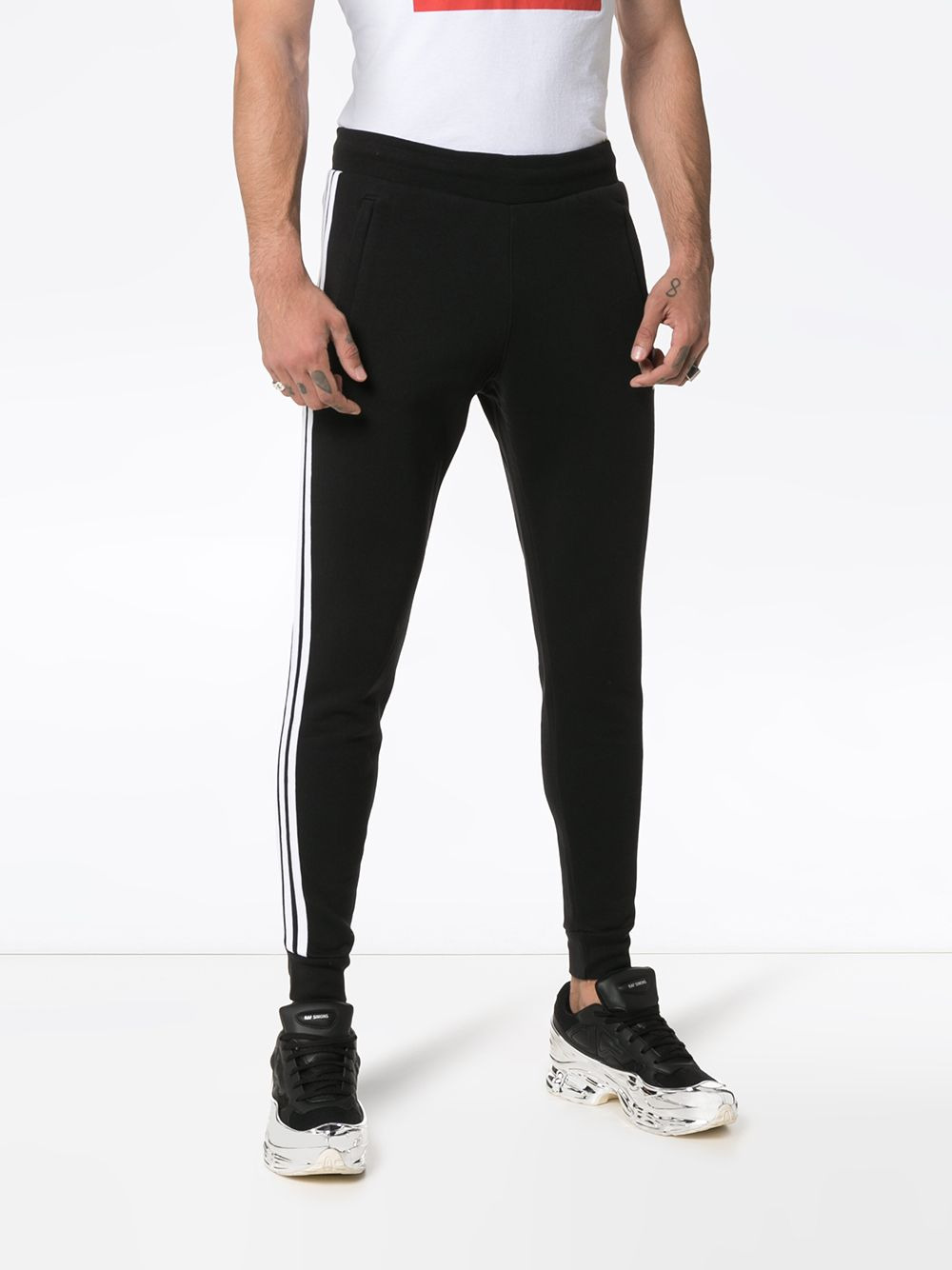three-stripe track shorts - 3