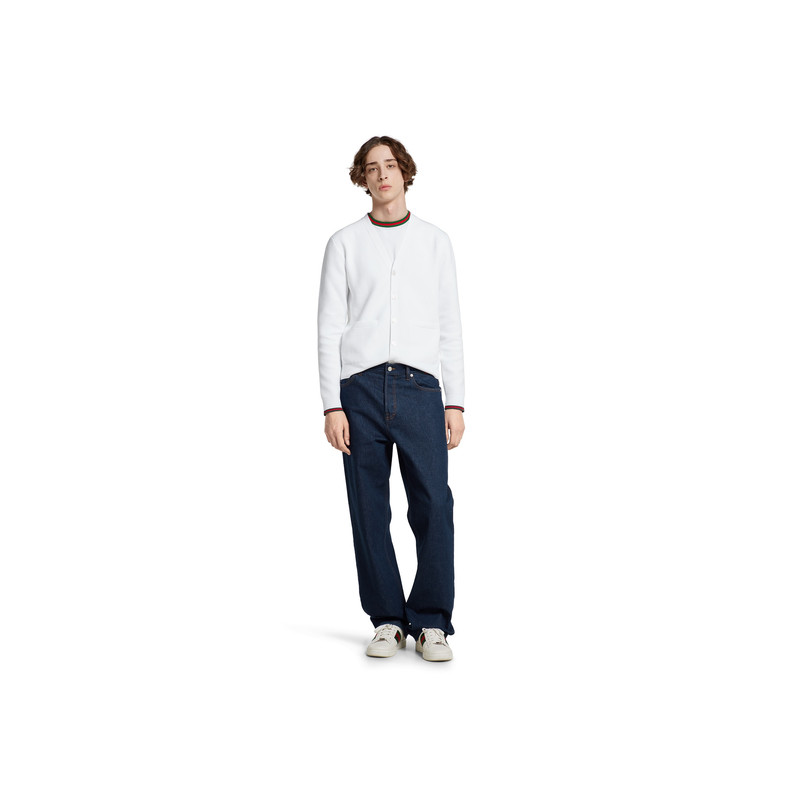 GUCCI Cotton jersey T-shirt with embroidery outlook