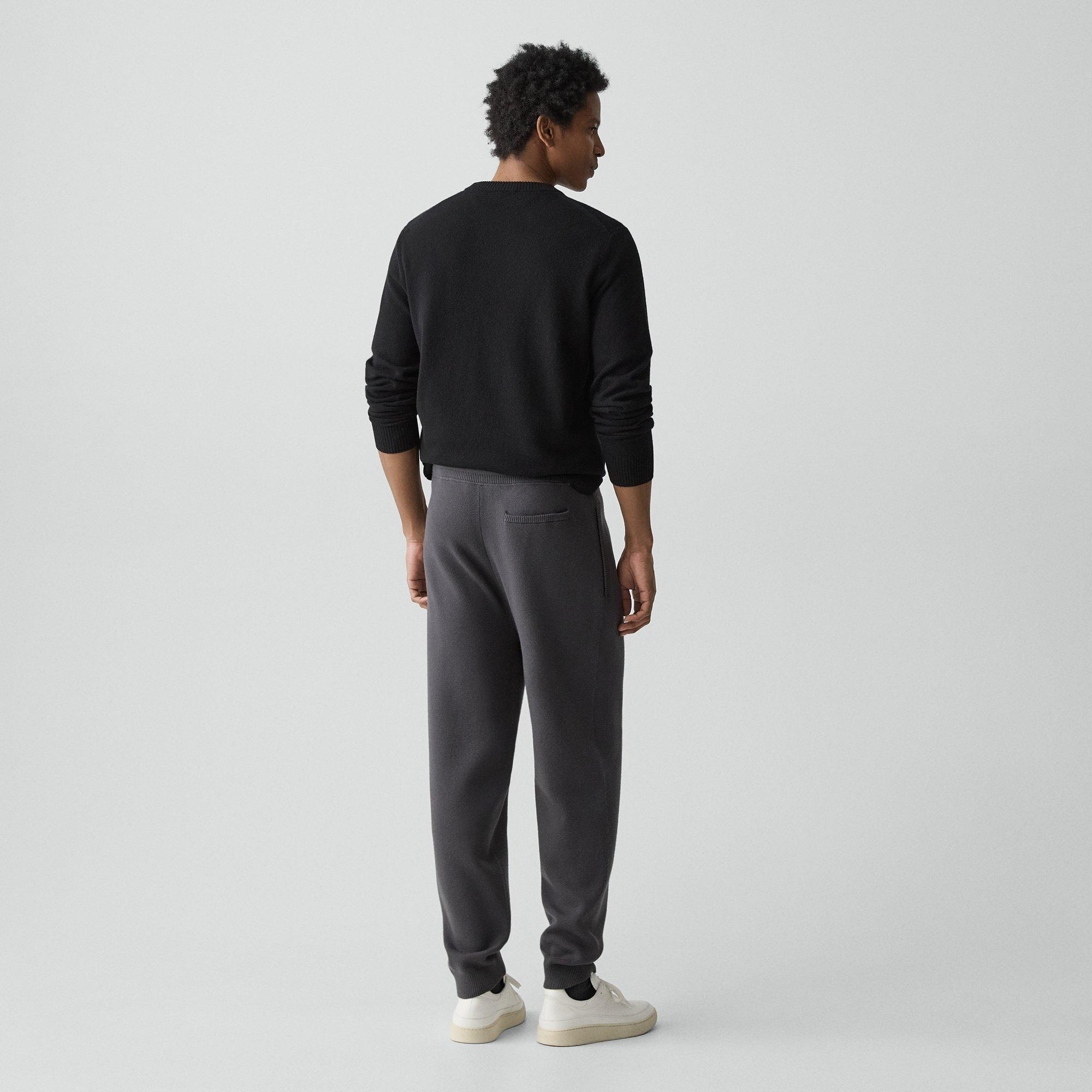 Drawstring Jogger in Wool Bilen - 4