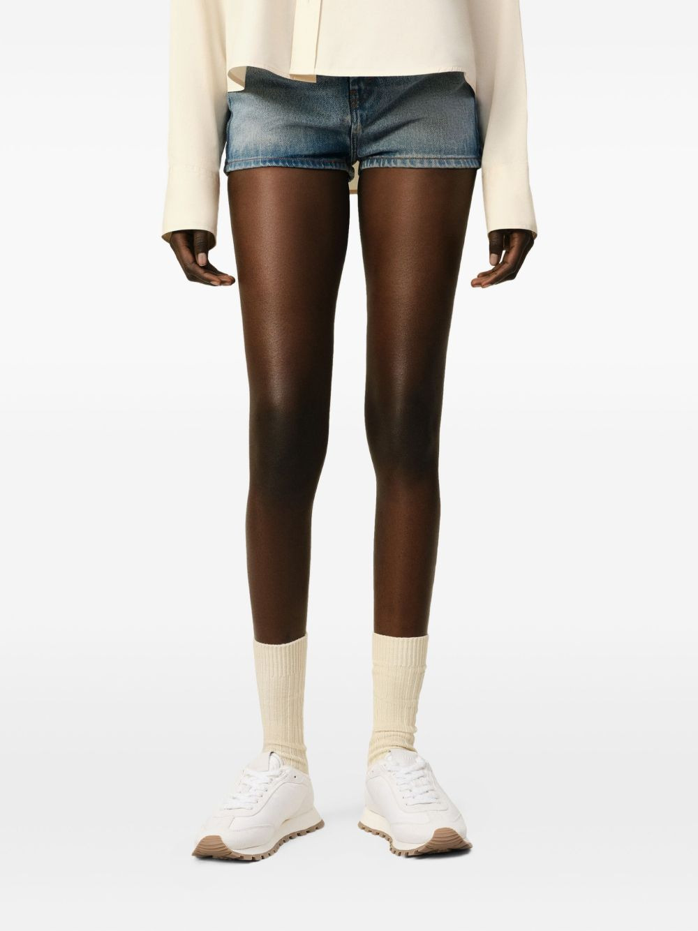 New Rush panelled sneakers - 6