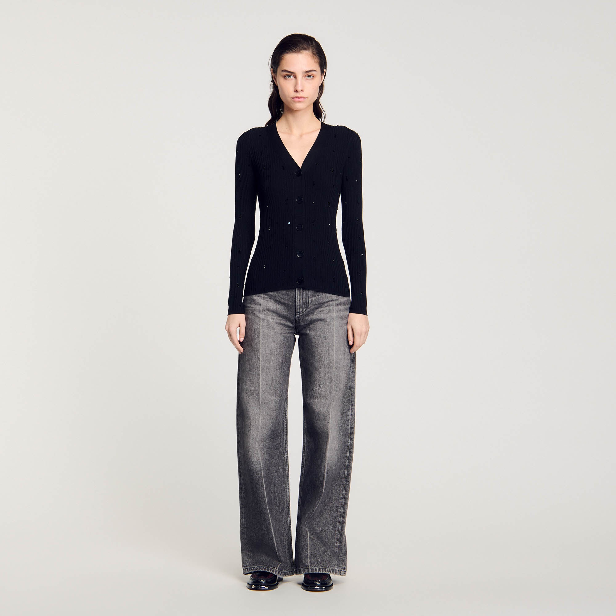 RHINESTONE CARDIGAN - 3