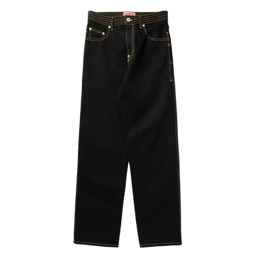 Kenzo Japanese Denim Cargo Jeans - 1