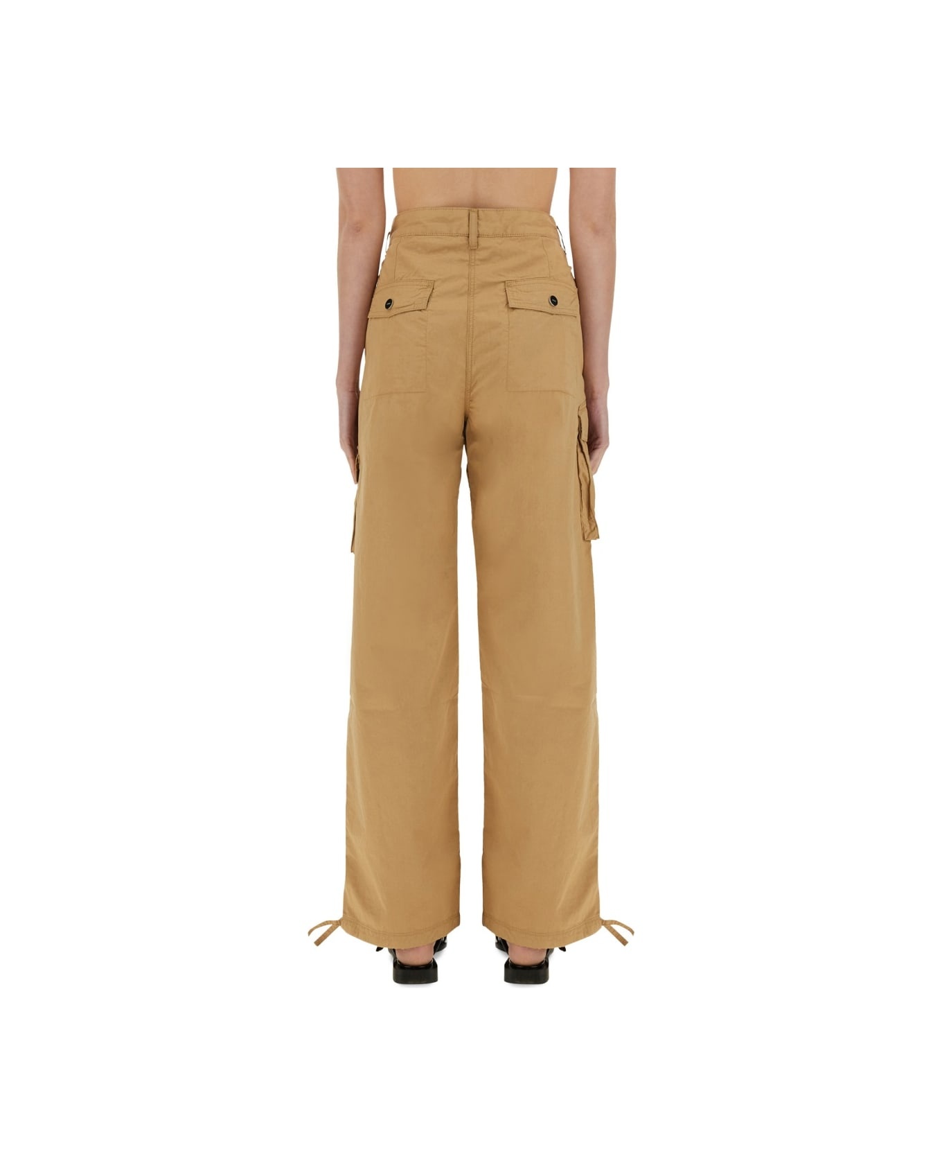 Cotton Twill Cargo Pants - 3