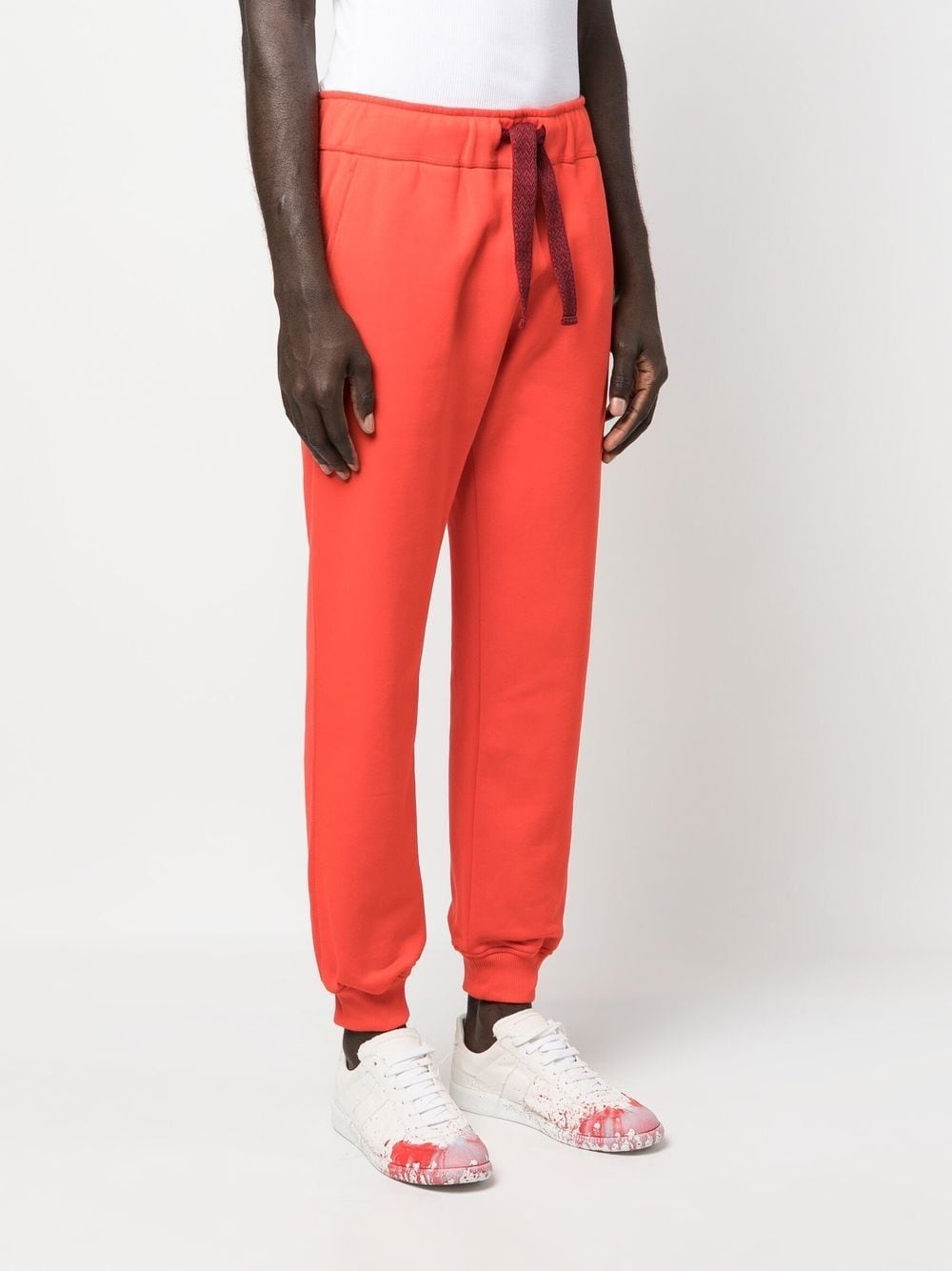 Curb woven drawstring track pants - 3