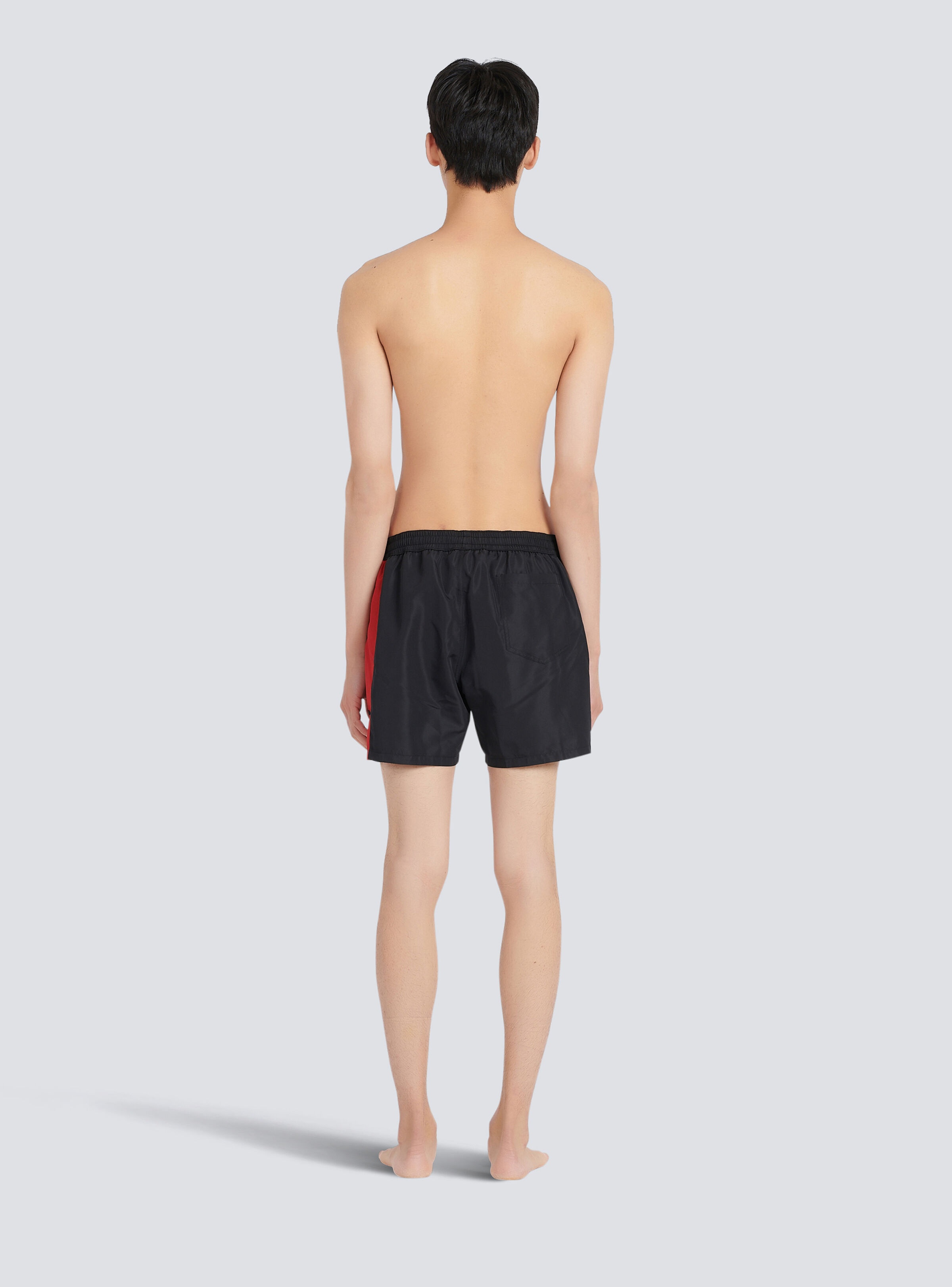 Balmain logo swim shorts - 4
