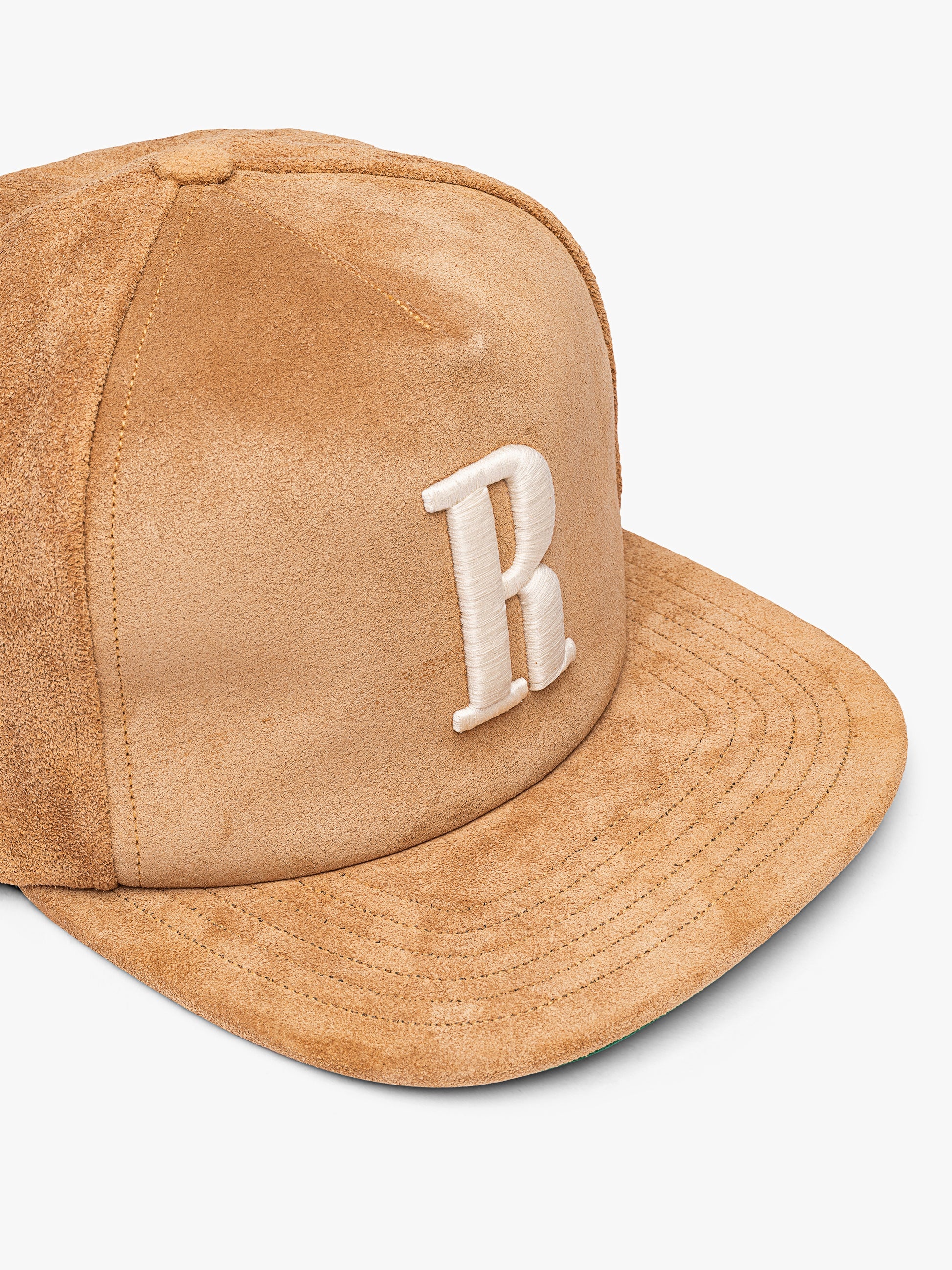 SUEDE "R" HAT - 3