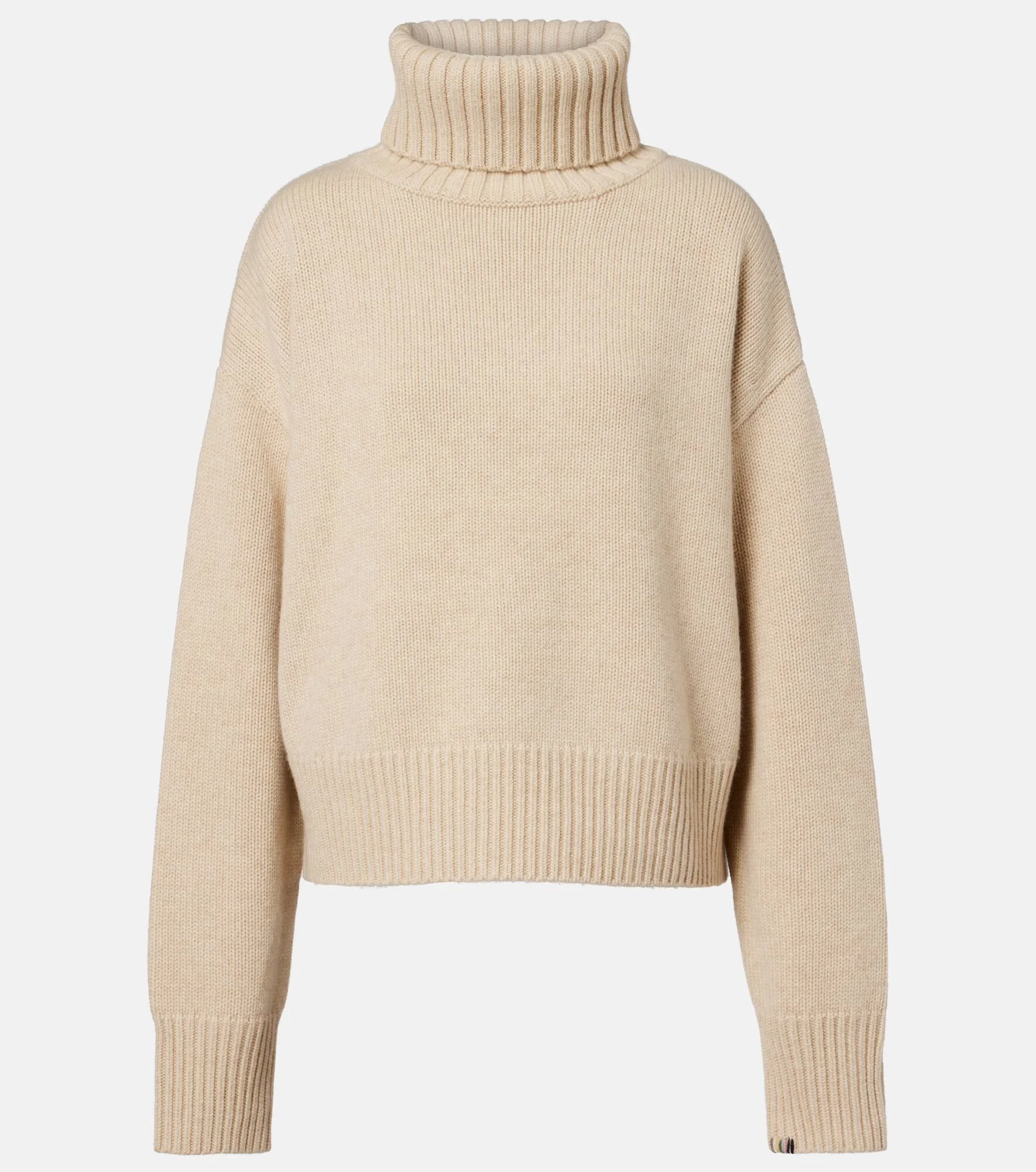 N°434 Crop Xtra cashmere turtleneck sweater - 1