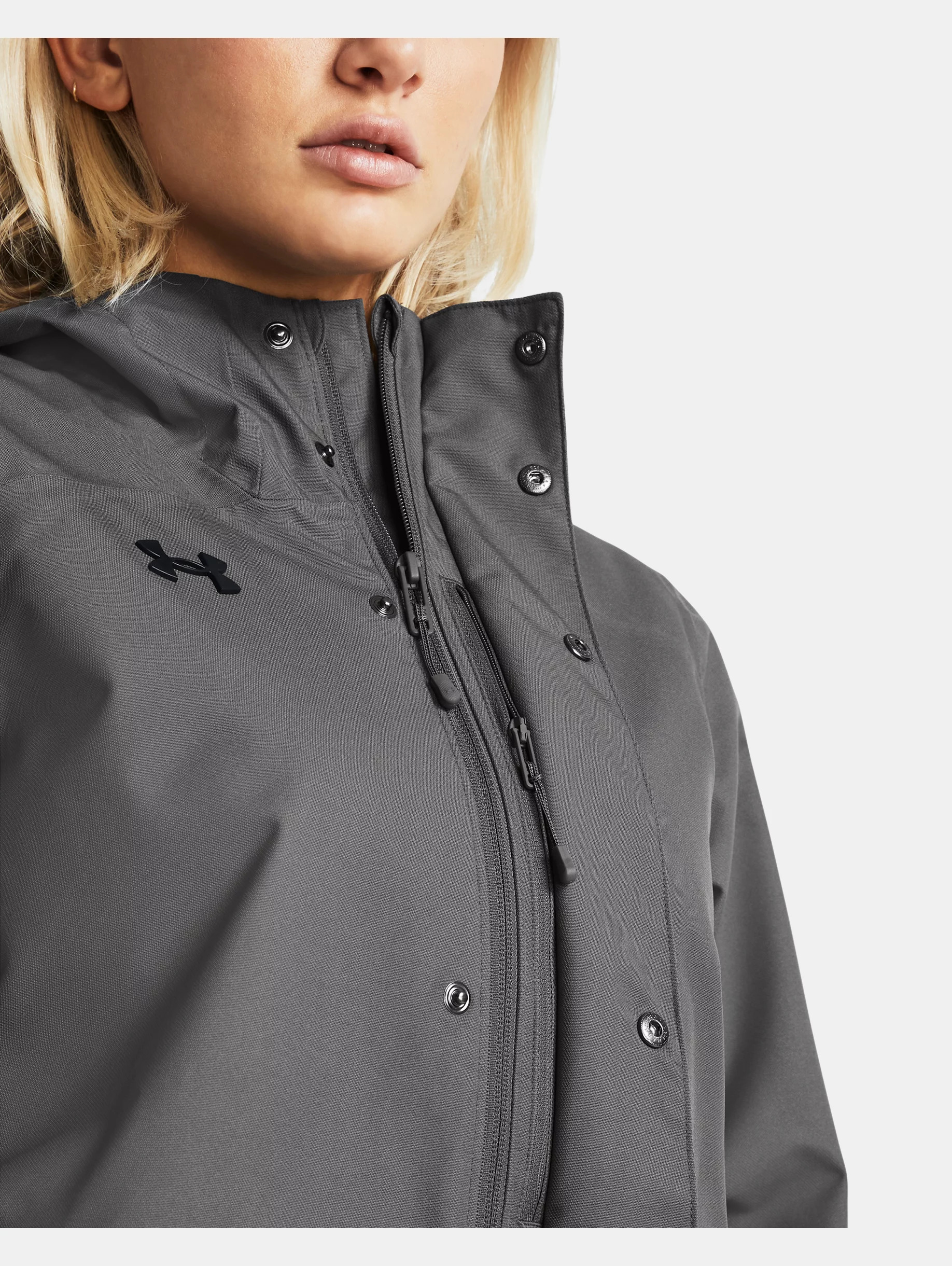 Women's UA Stormproof Lined Rain Jacket - 5