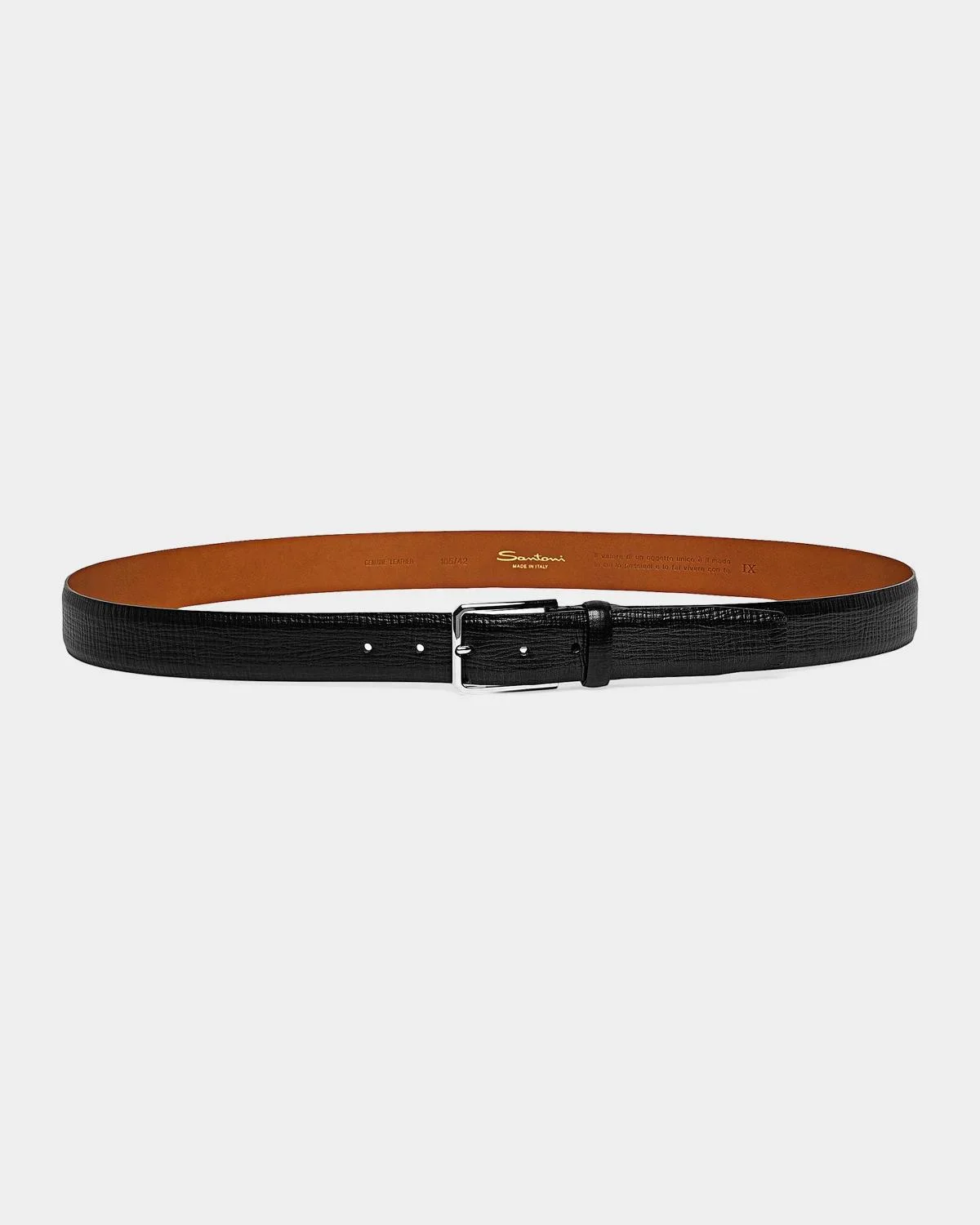 Adjustable Leather Belt - 1