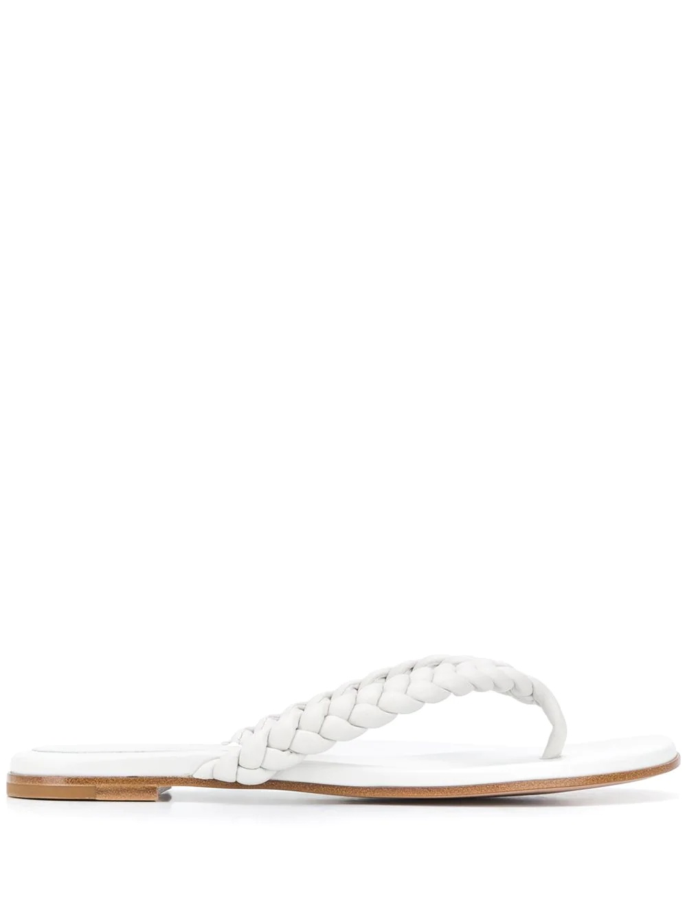 Gianvito Rossi braided flip flops | REVERSIBLE