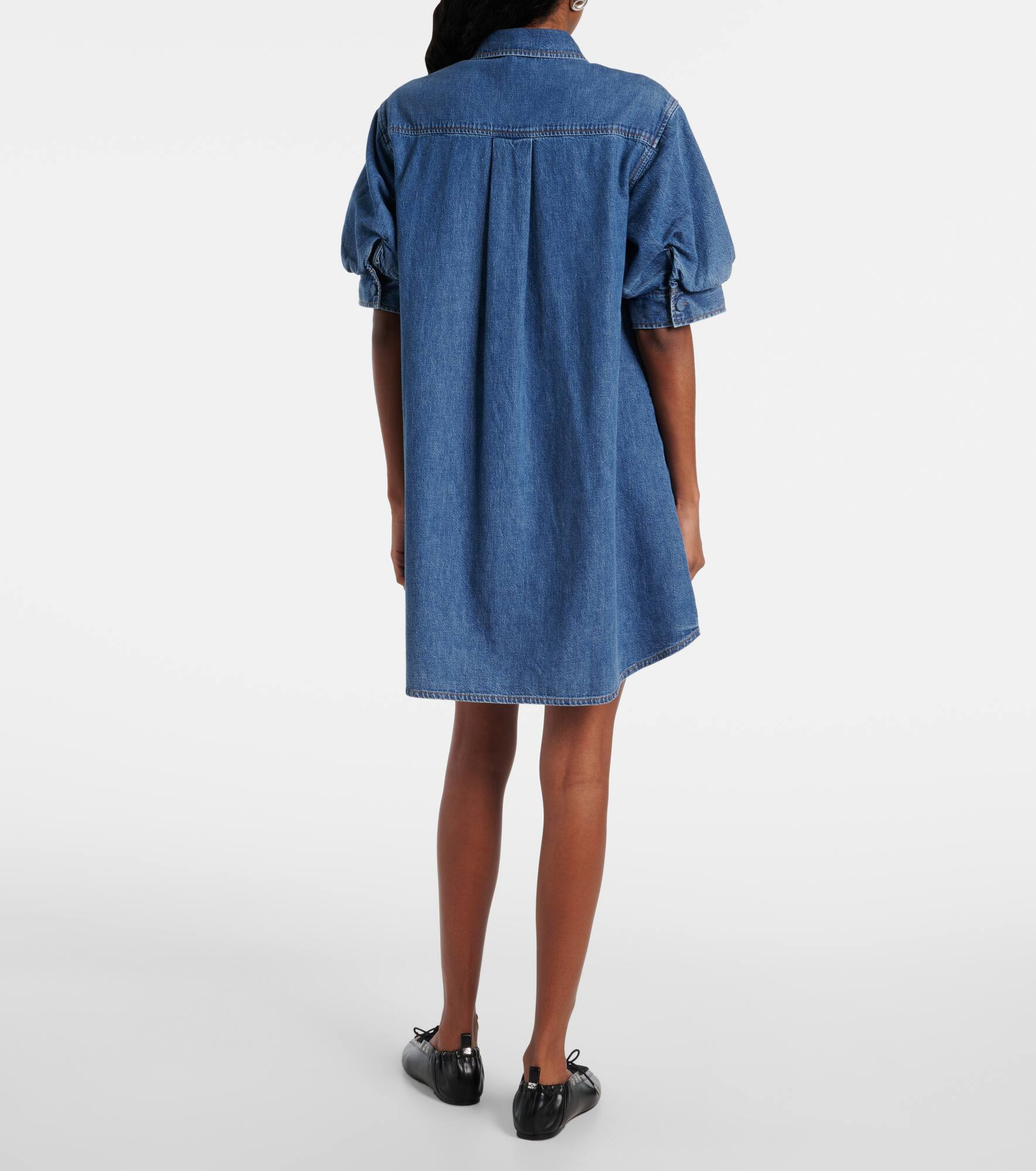 Play denim minidress - 3