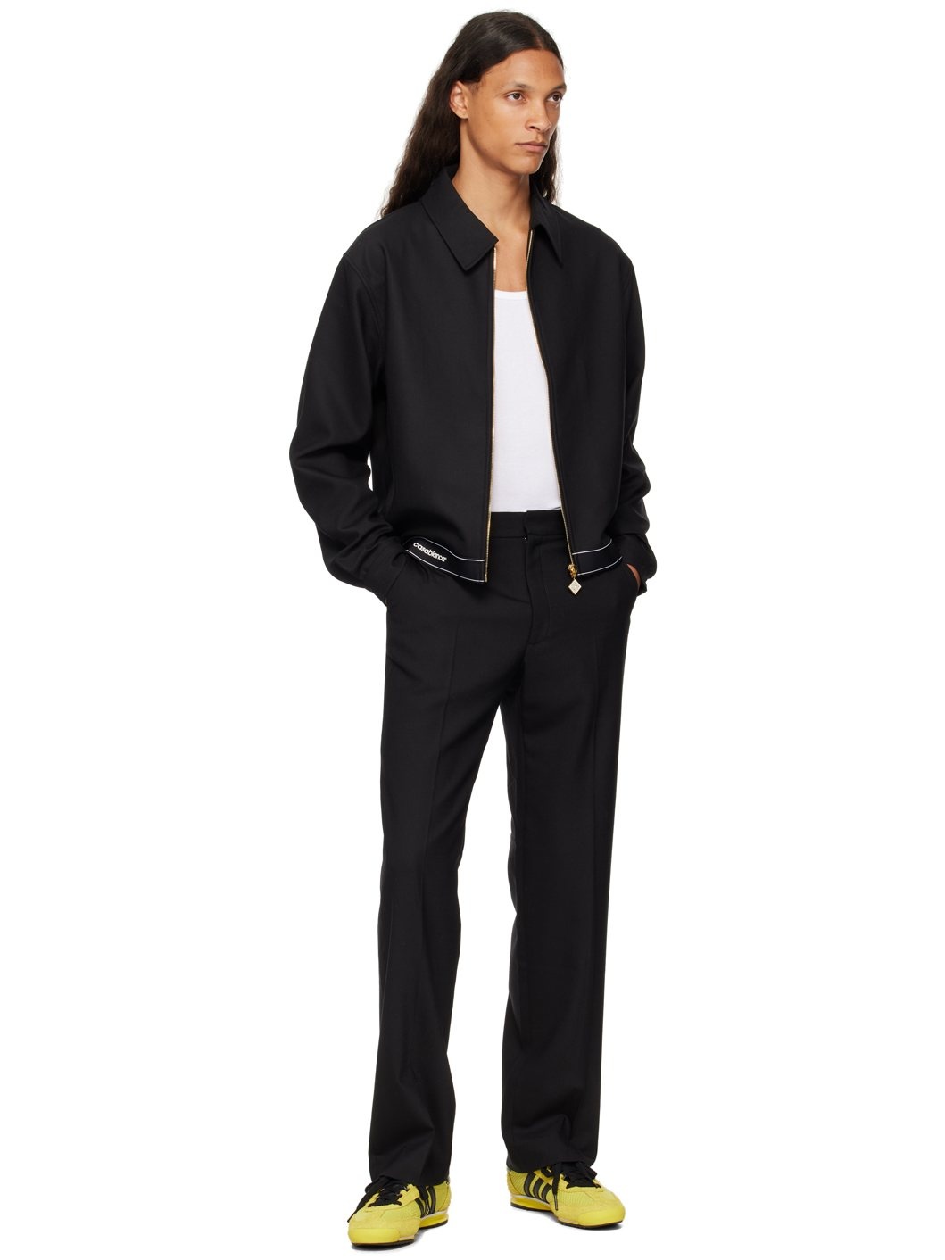 Black Sports Tailoring Jacket - 4