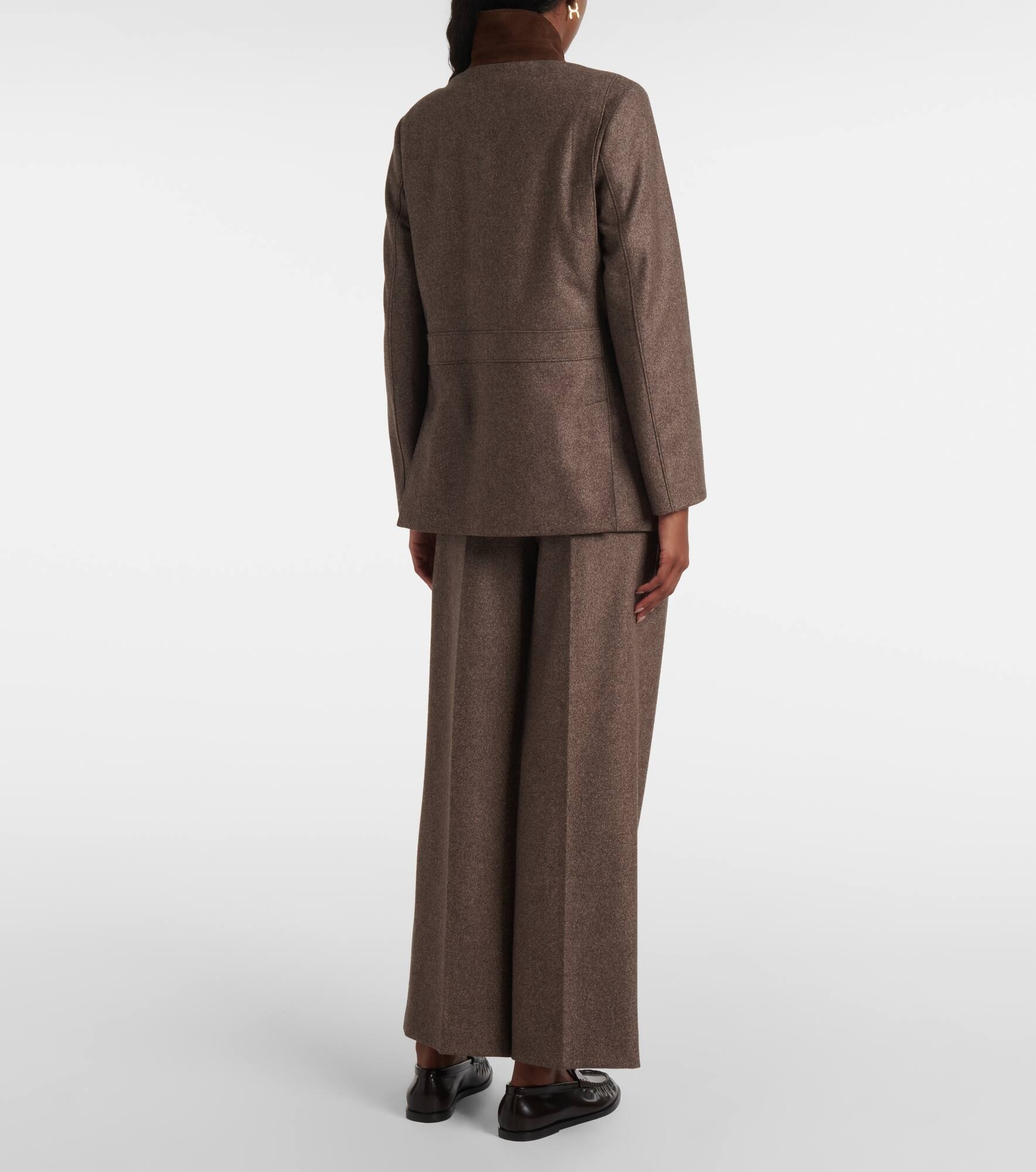 Wool and cashmere jacket - 3