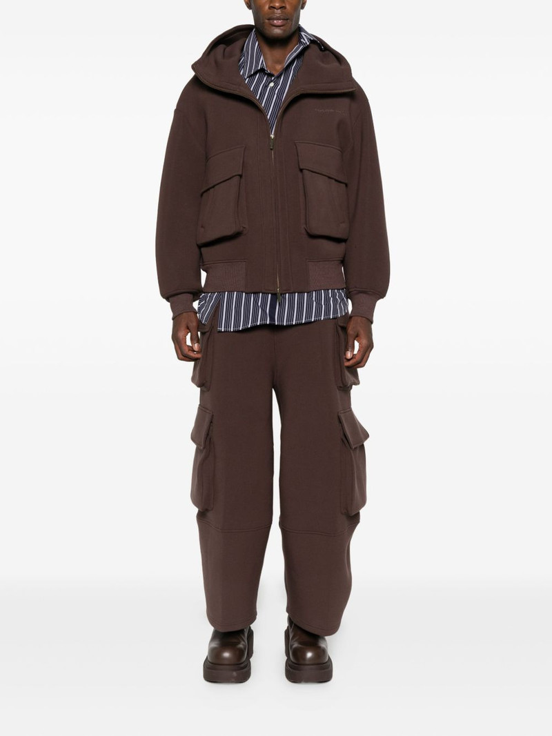 FENG CHEN WANG cargo-pocket drawstring trousers outlook