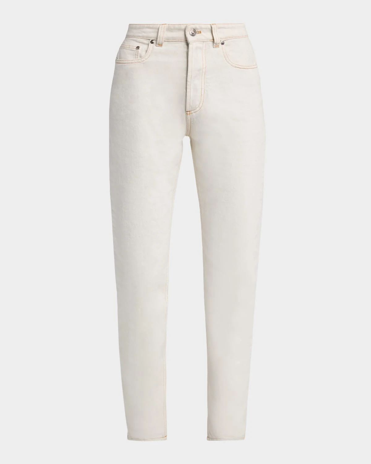 Slim-Straight Ankle Jeans - 1