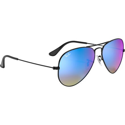 Aviator Large Metal Sunglasses - 6
