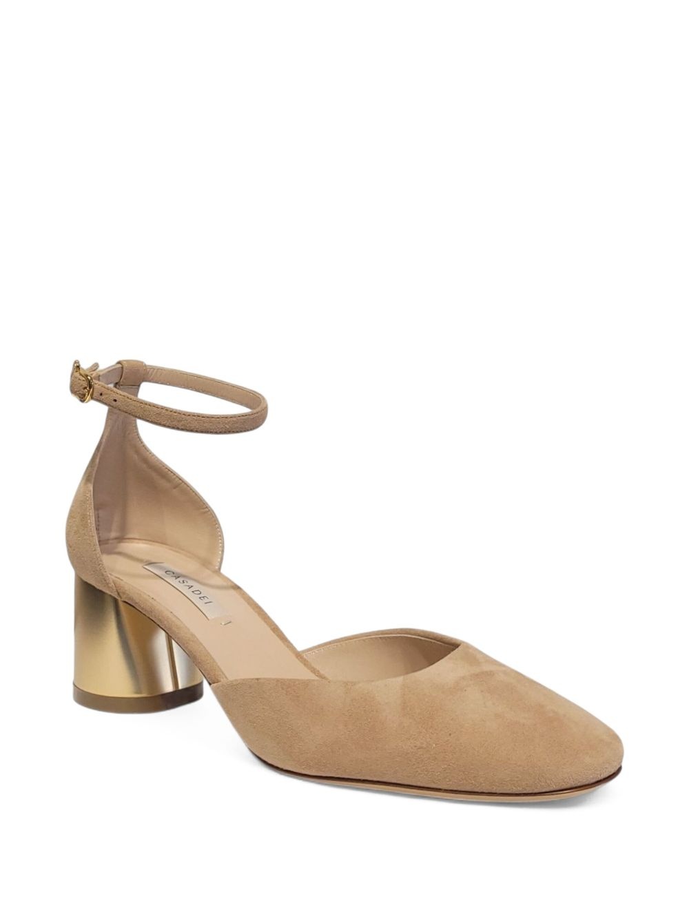 50mm ankle-strap block-heel pumps - 2