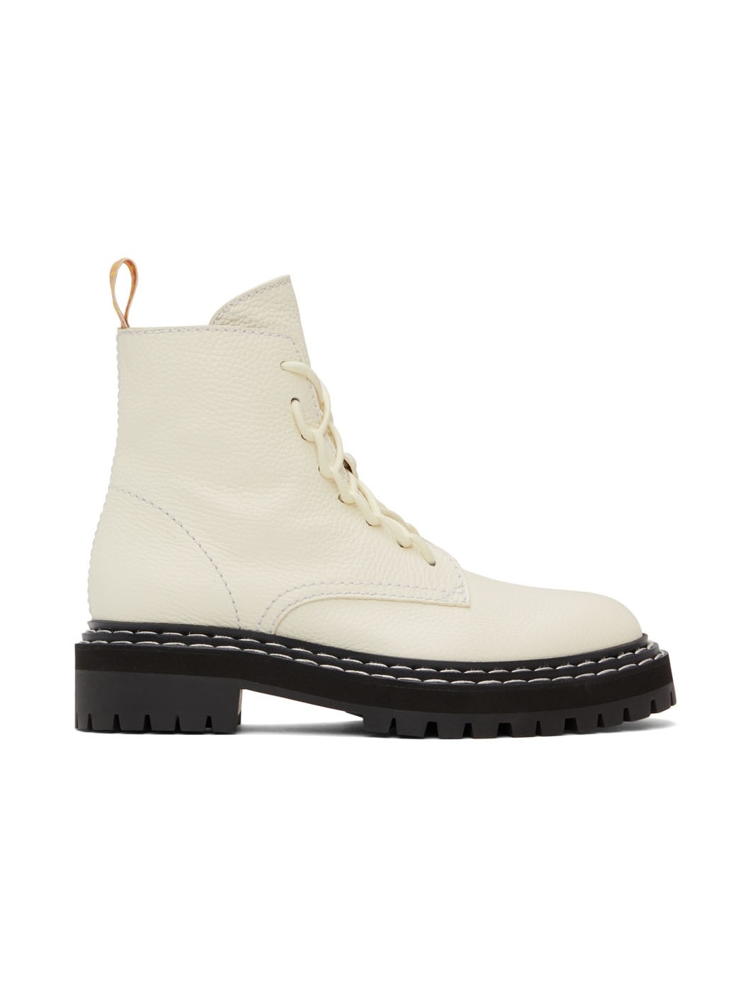 Off-White Lug Sole Combat Boots - 1