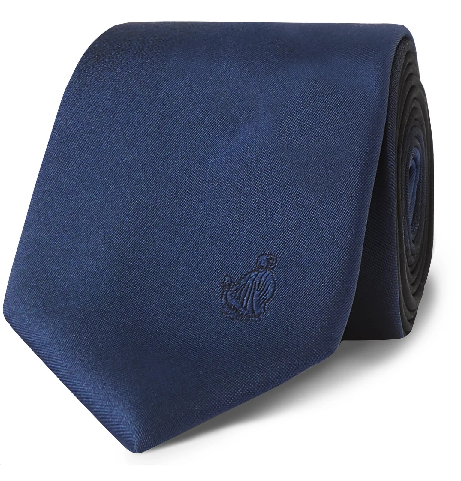 6cm Logo-Embroidered Silk-Satin Tie - 4