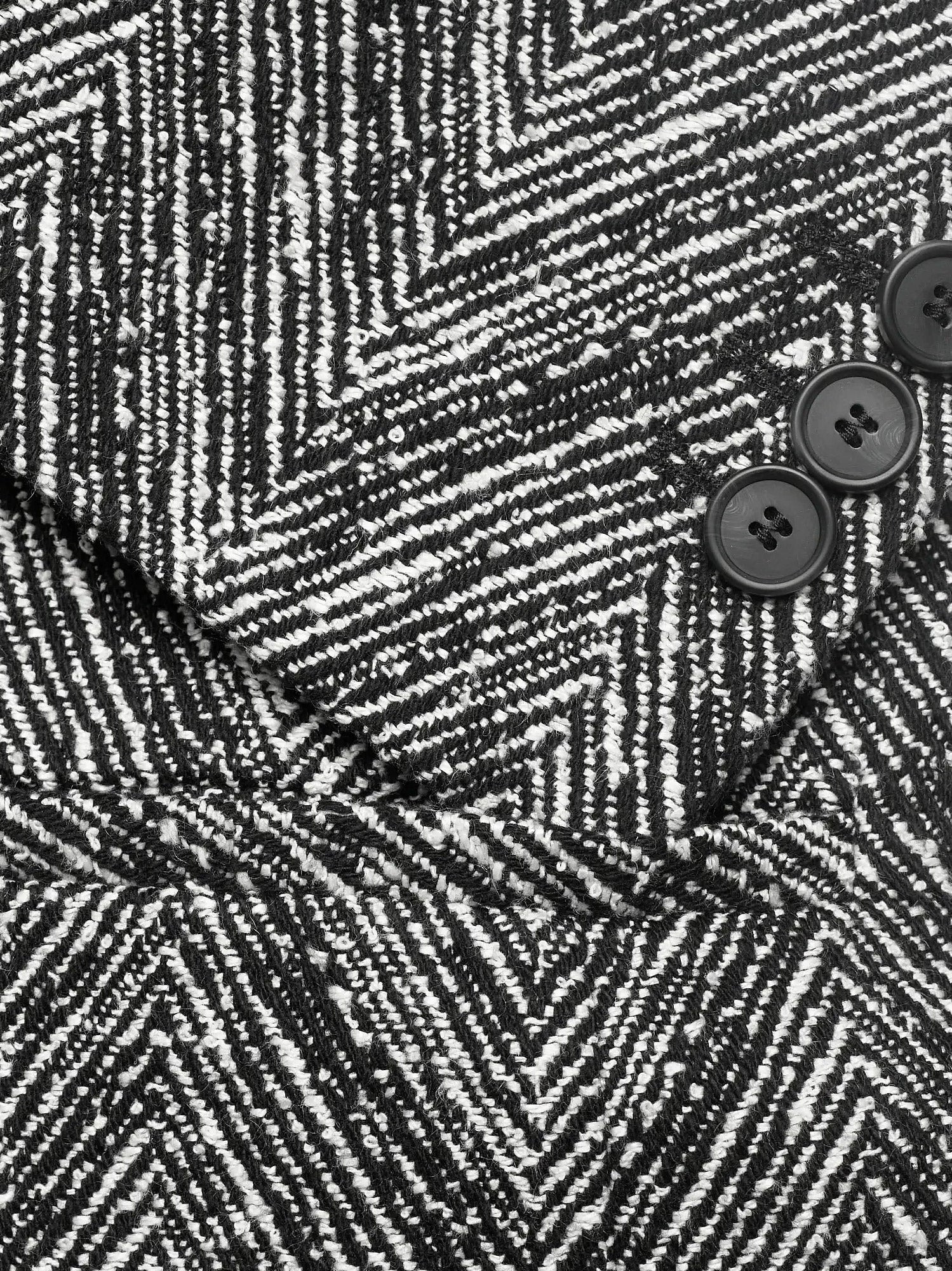 Boss Jiarna Herringbone Fabric Coat - 3