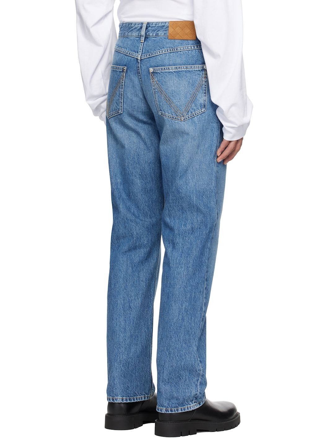 Indigo Straight Jeans - 3