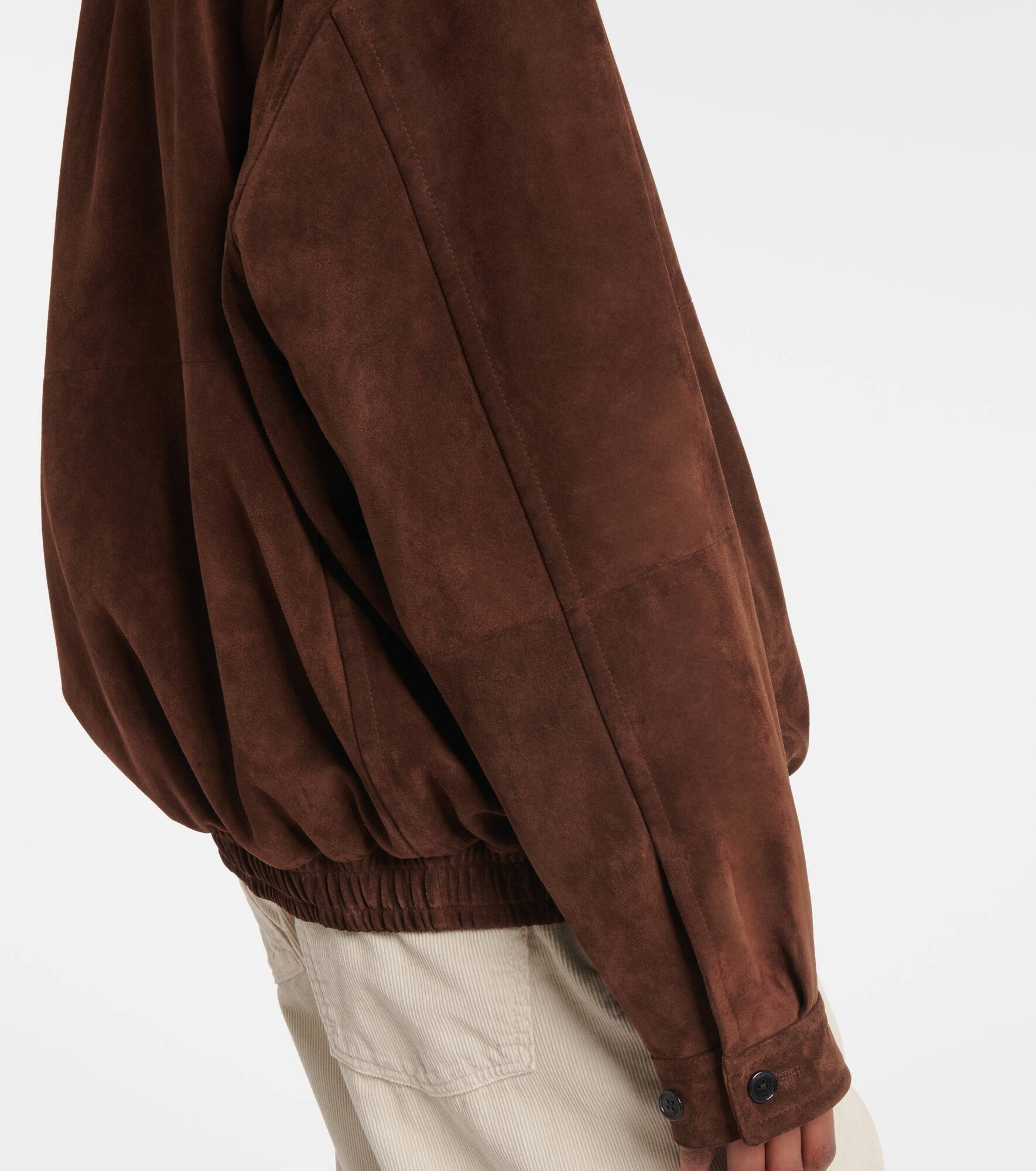 Roana suede bomber jacket - 6