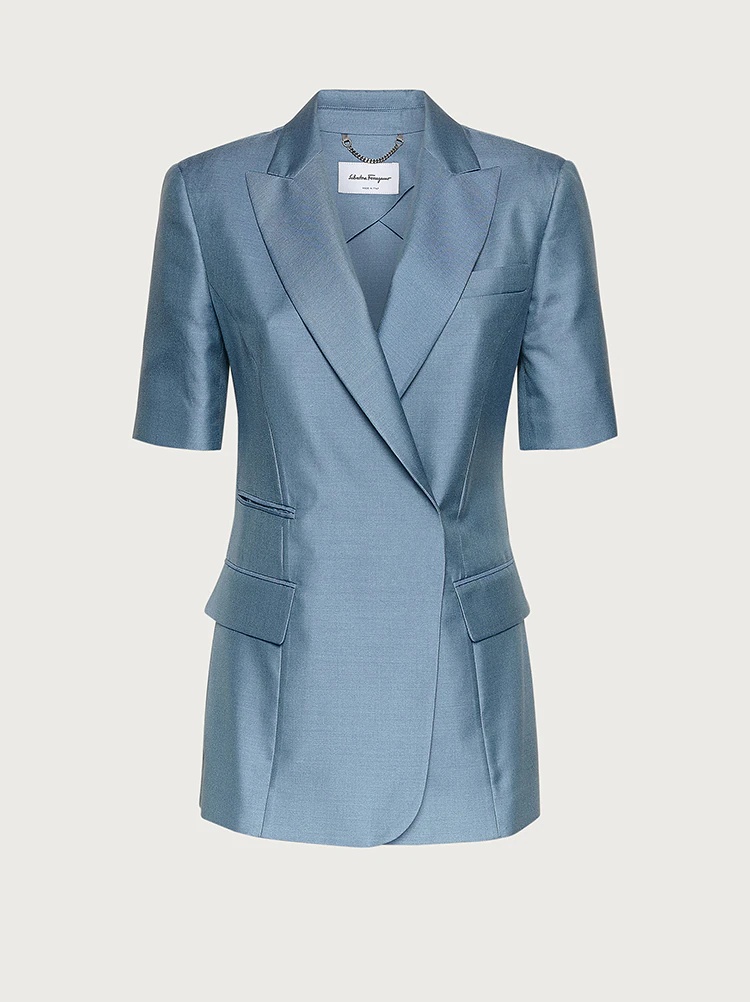 SILK BLAZER - 1