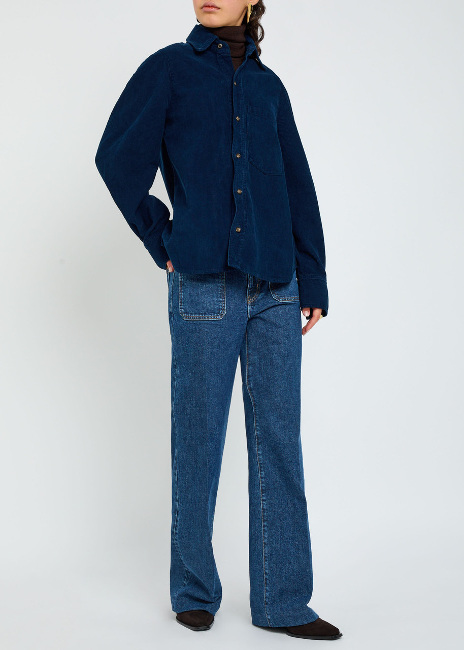 Victoria Beckham Corduroy Shirt - 4