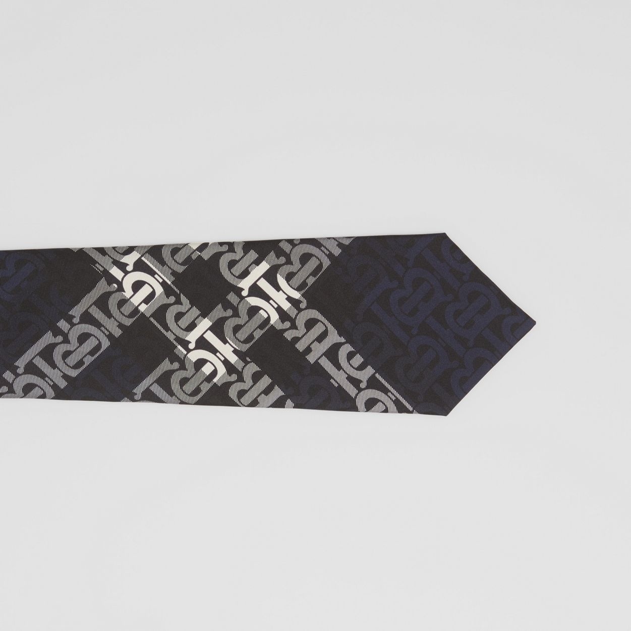 Classic Cut Monogram Check Silk Tie - 2