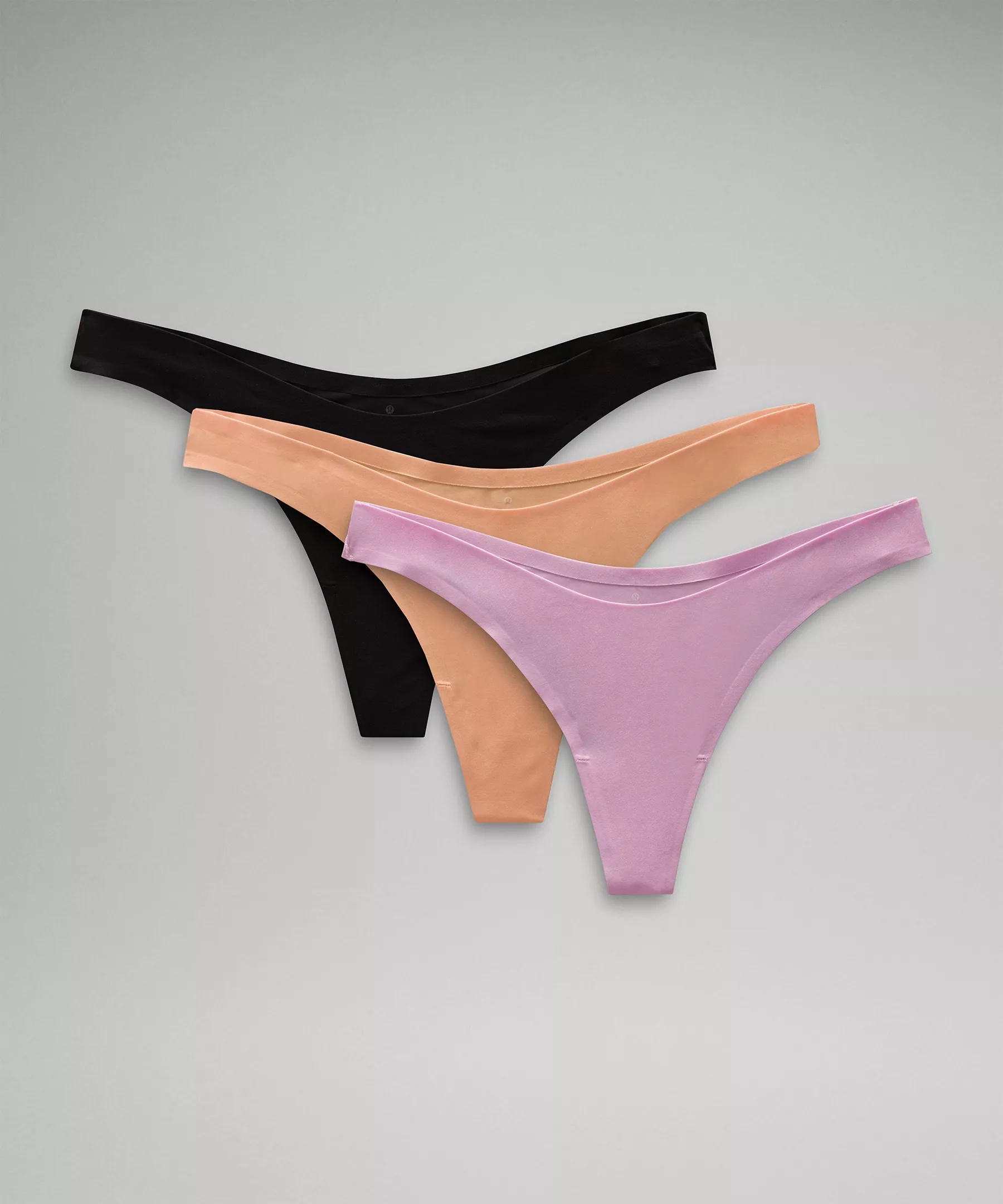 Wundermost Ultra-Soft Nulu Dipped-Waist Thong Underwear *3 Pack - 1