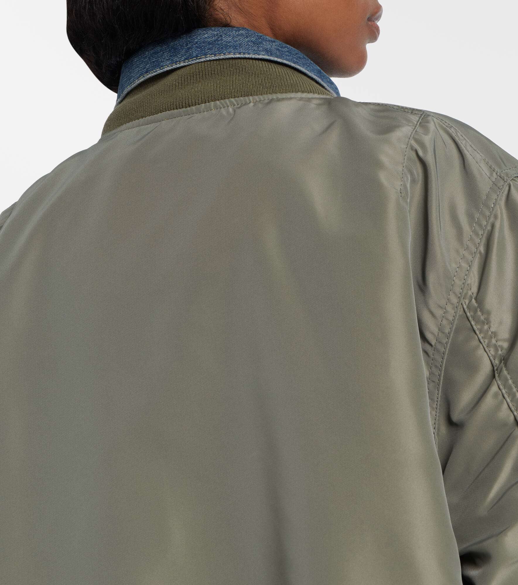 x Levi's® reversible denim and twill blouson - 6