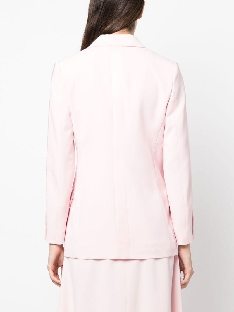 single-breasted blazer - 4