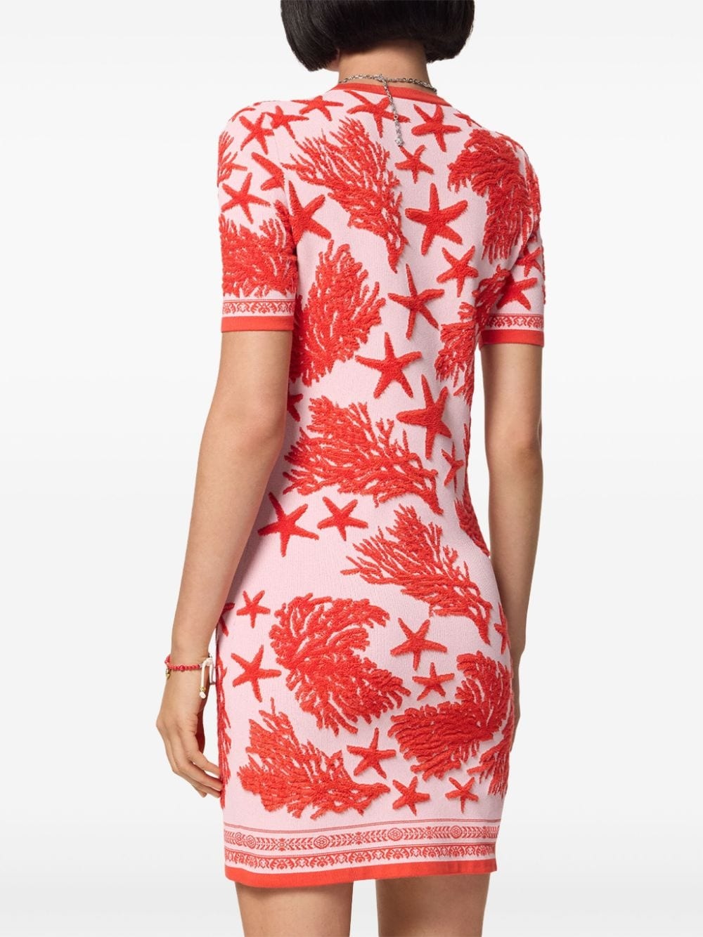 Barocco Sea knitted midi dress - 3