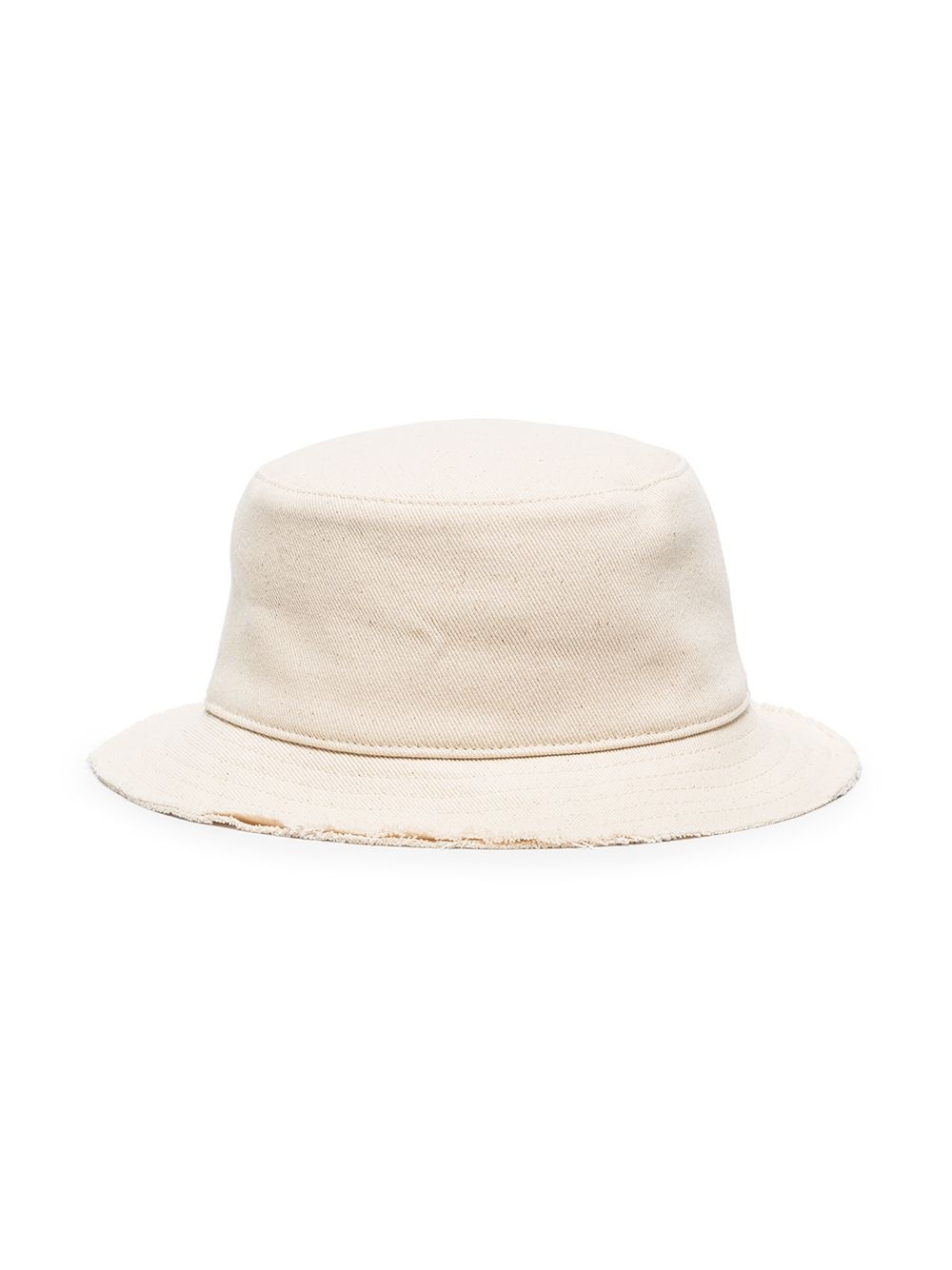 wide-brim bucket hat - 4