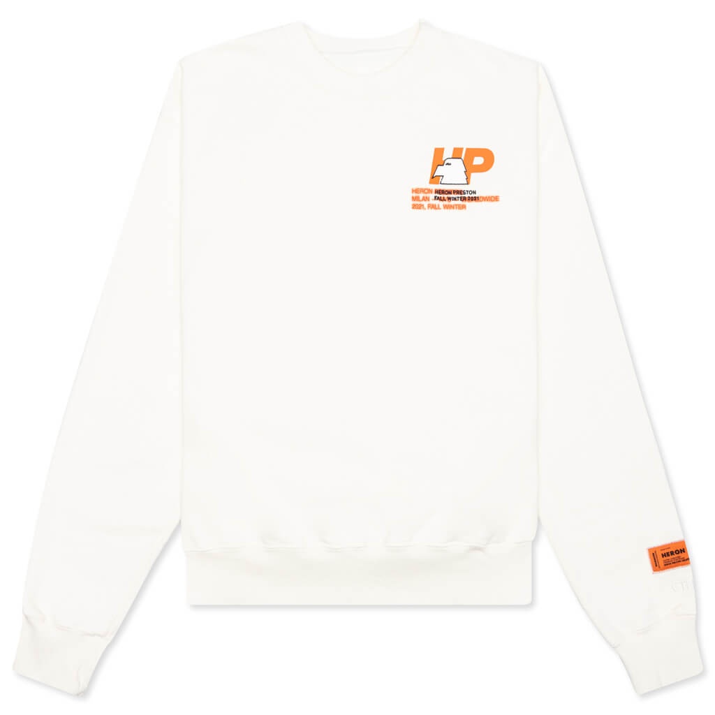 logo print sweatshirt - 1