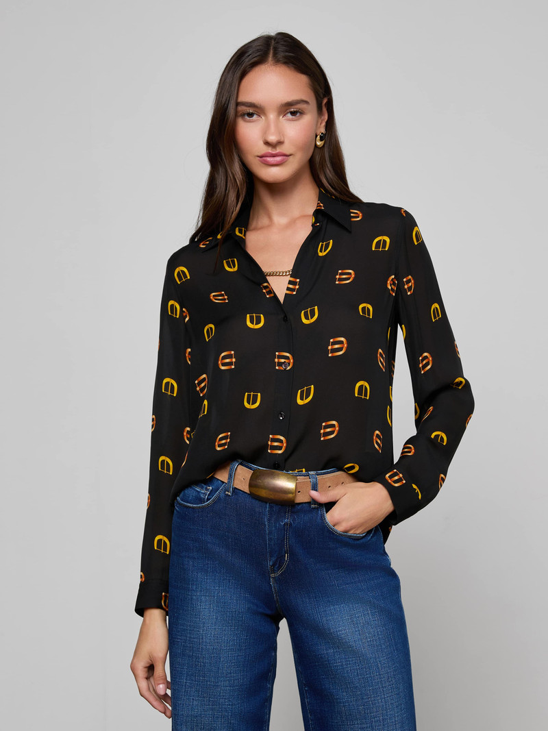 Nina Silk Blouse 3