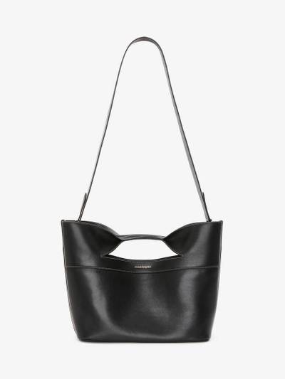 Alexander McQueen Women's The Bow Small in Black outlook